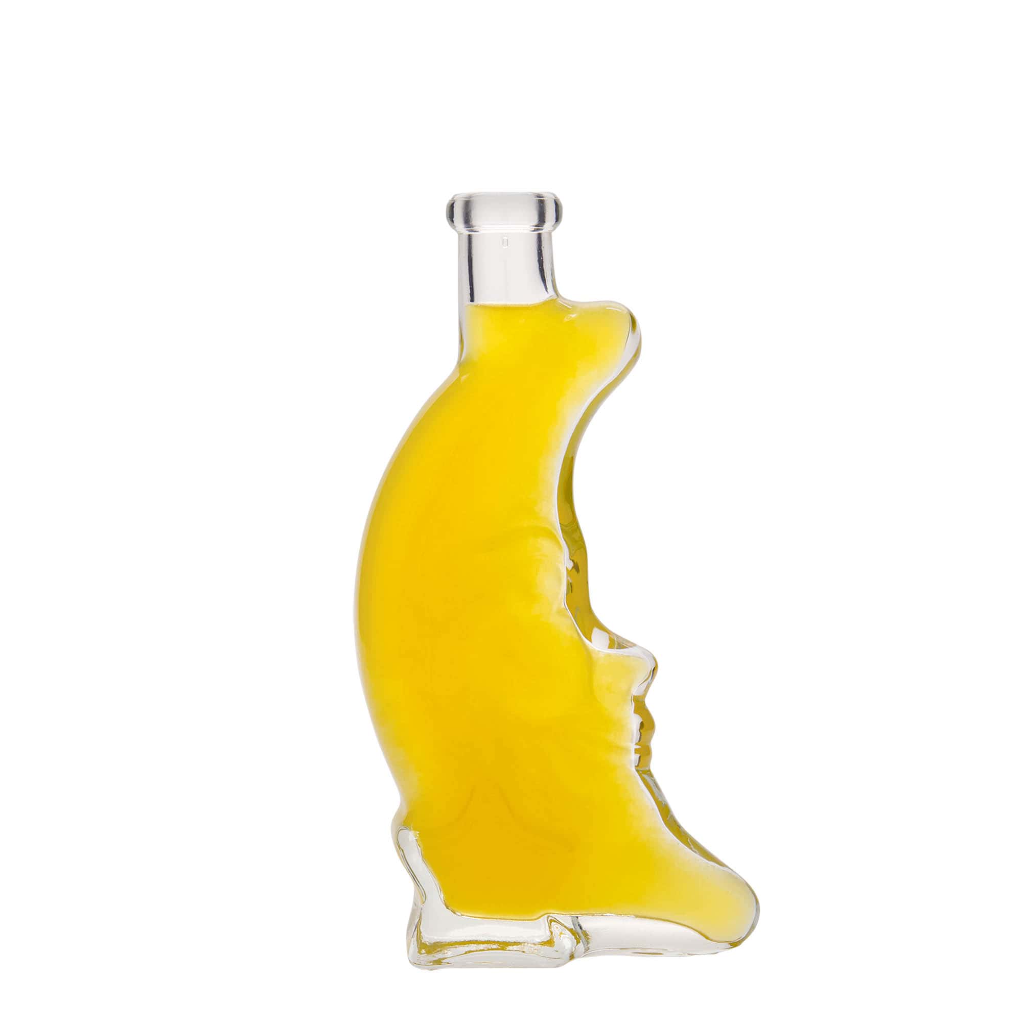 200 ml Glasflasche «Mond», Mündung: Kork