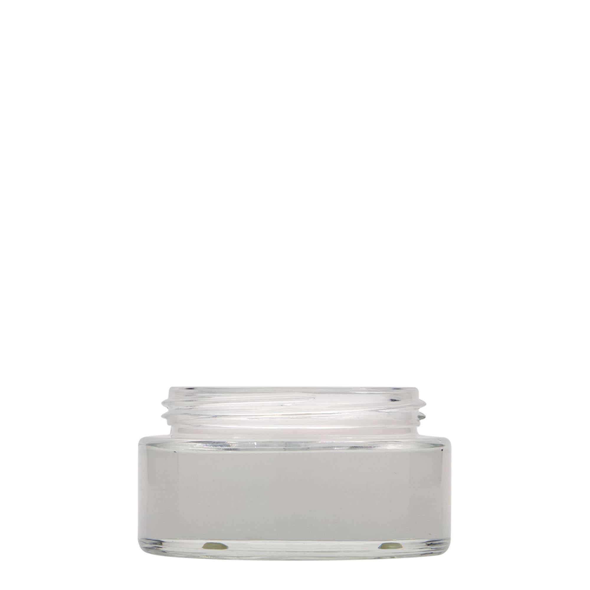 100 ml Tiegel «Clear Edition», Glas, Mündung: Schraubverschluss