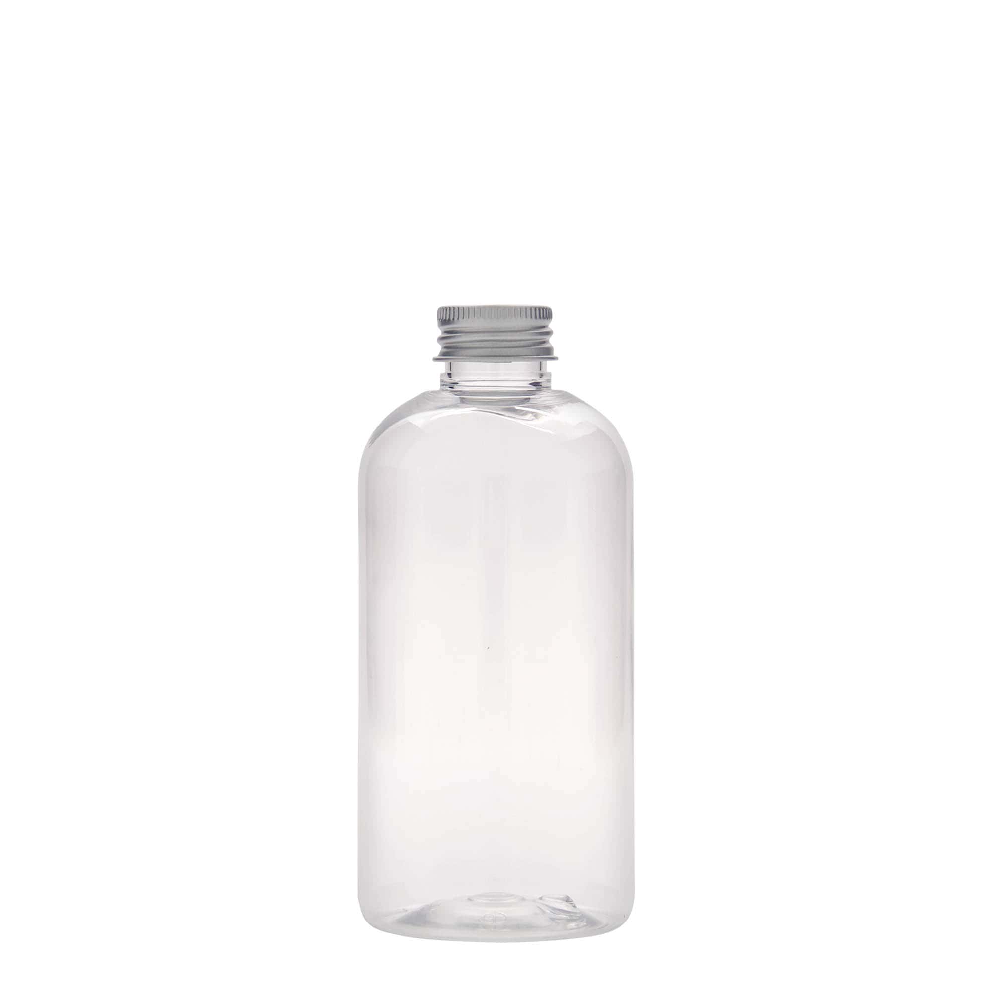 250 ml PET-Flasche «Boston», Kunststoff, Mündung:  24/410