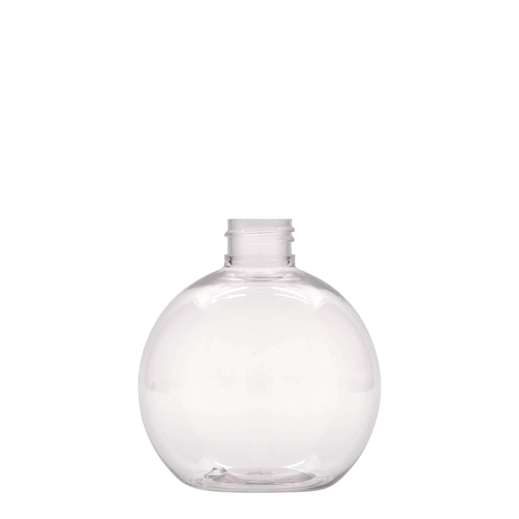 250 ml PET-Flasche «Perry», rund, Kunststoff, Mündung:  24/410