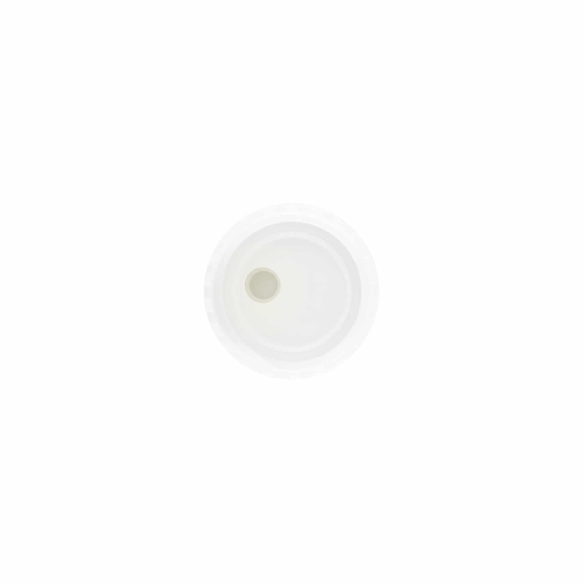 Schraubverschluss Disc Top, PP-Kunststoff, weiß, für Mündung: 24/410
