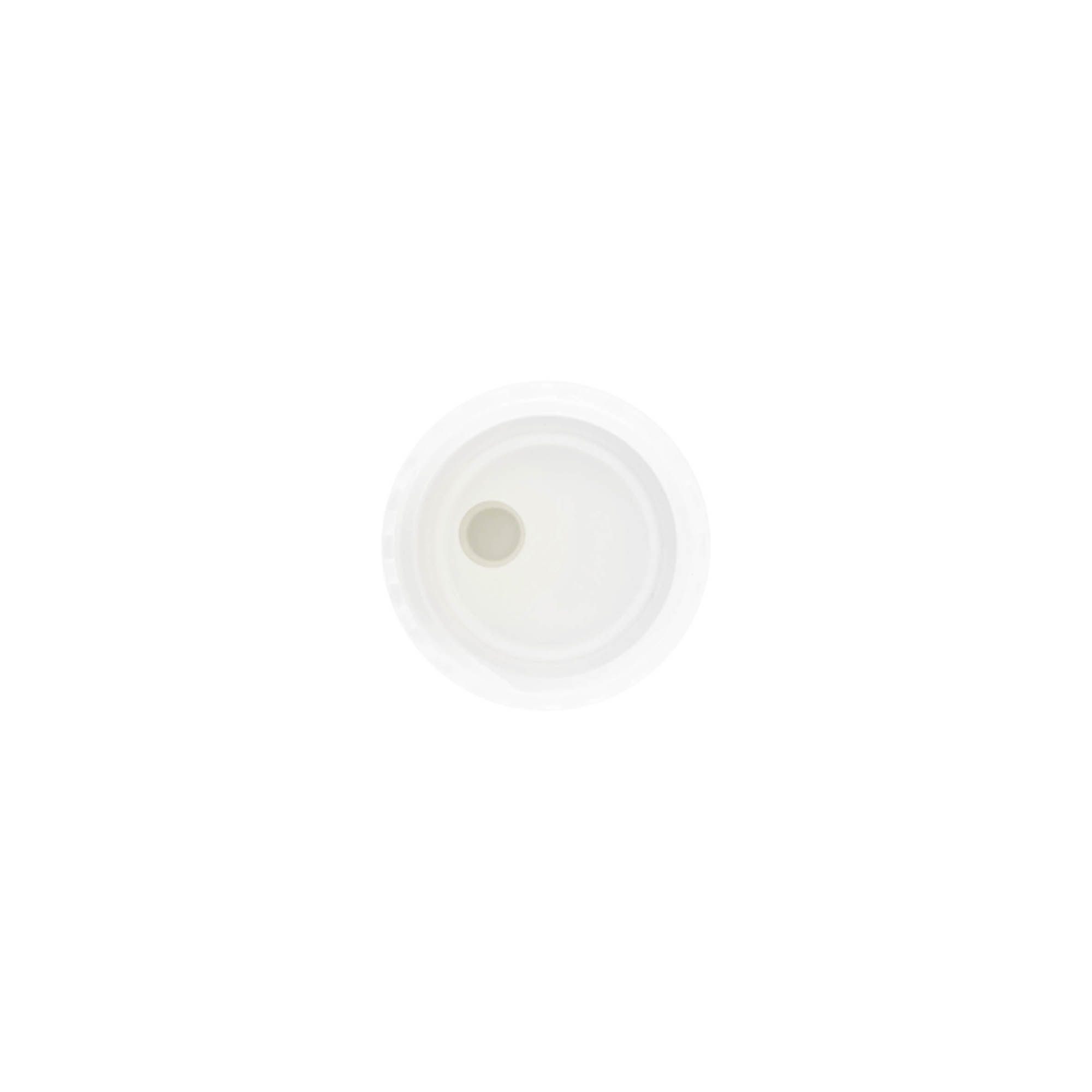 Schraubverschluss Disc Top, PP-Kunststoff, weiß, für Mündung: 24/410