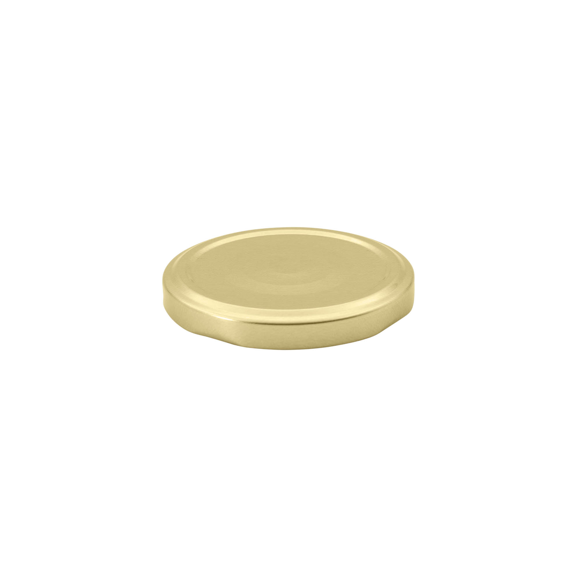 Twist-off-Deckel, Weissblech, gold, für Mündung: TO 66