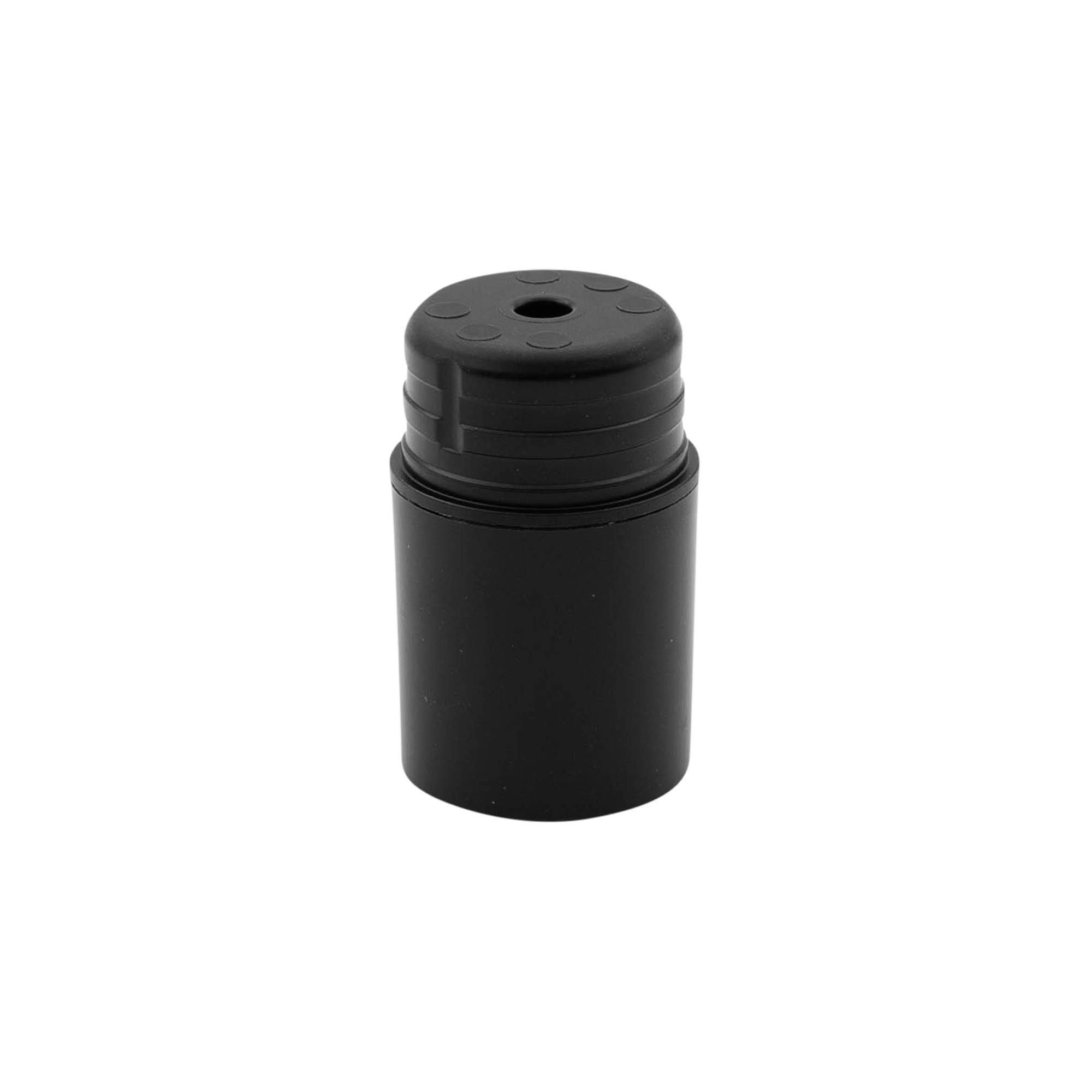 Airless Dispenser Pumpkopf «Nano», PP-Kunststoff, schwarz