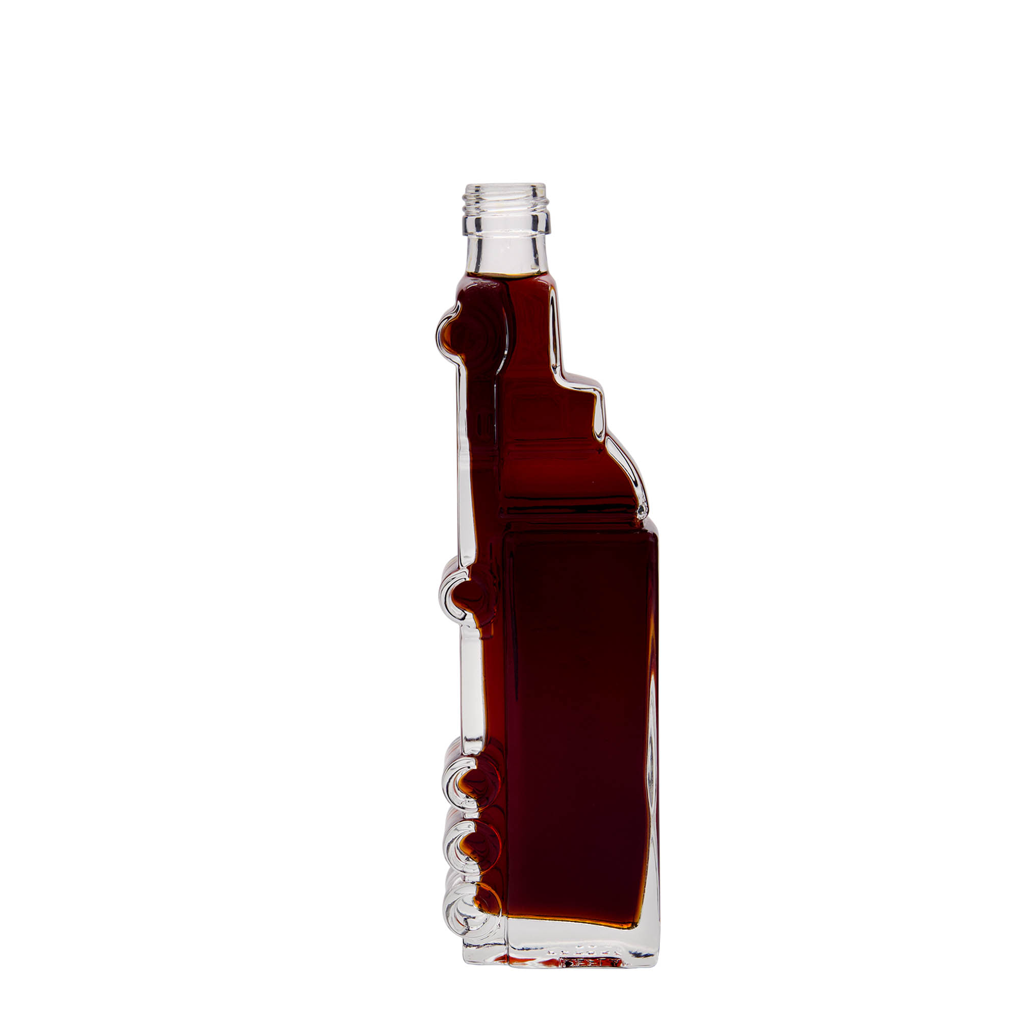 200 ml Glasflasche «Truck», Mündung: PP 25