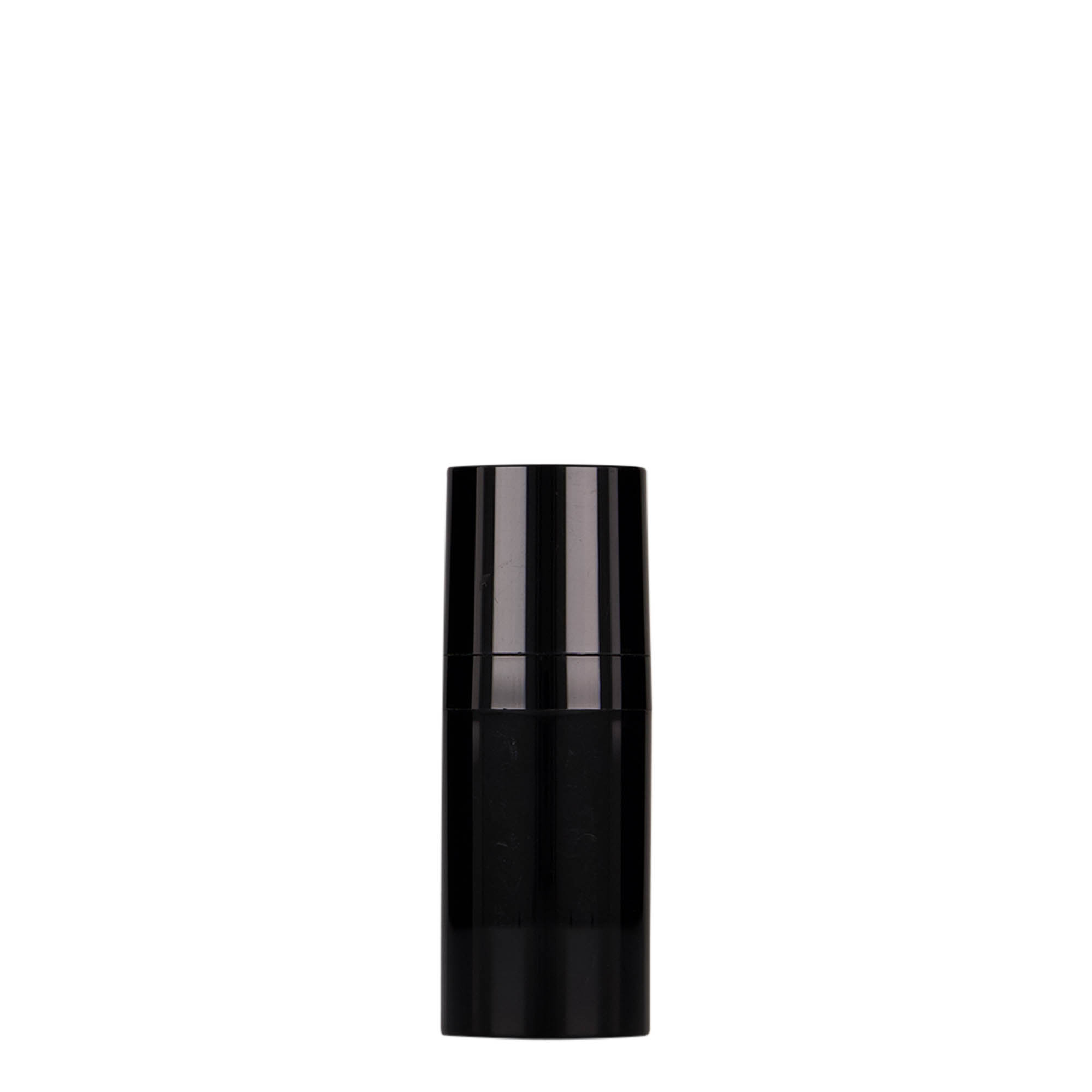 15 ml Airless Dispenser «Micro», PP-Kunststoff, schwarz