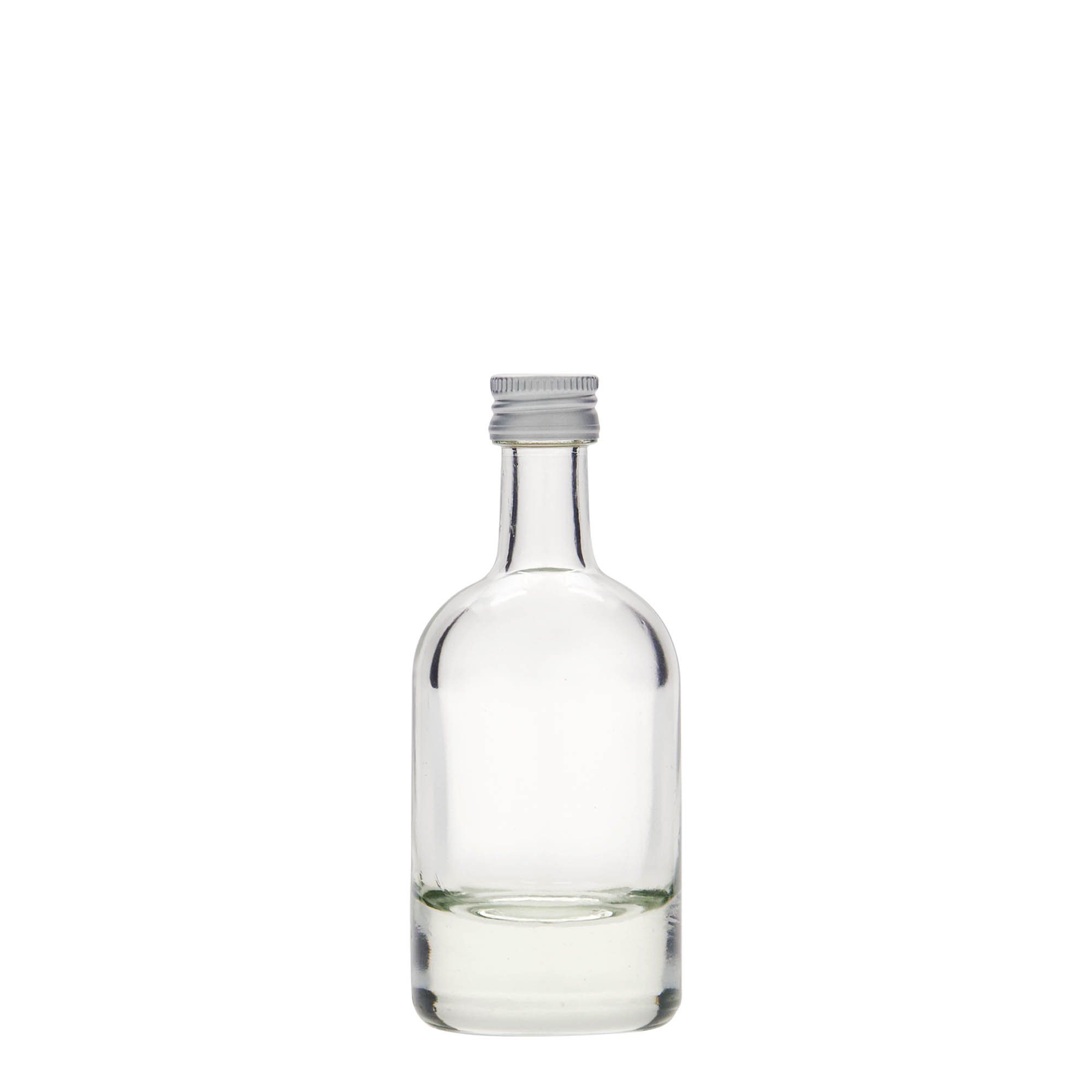 50 ml Glasflasche 'Linea Uno', Mündung: PP 18 50 ml Glasflasche 'Linea Uno', Mündung: PP 18