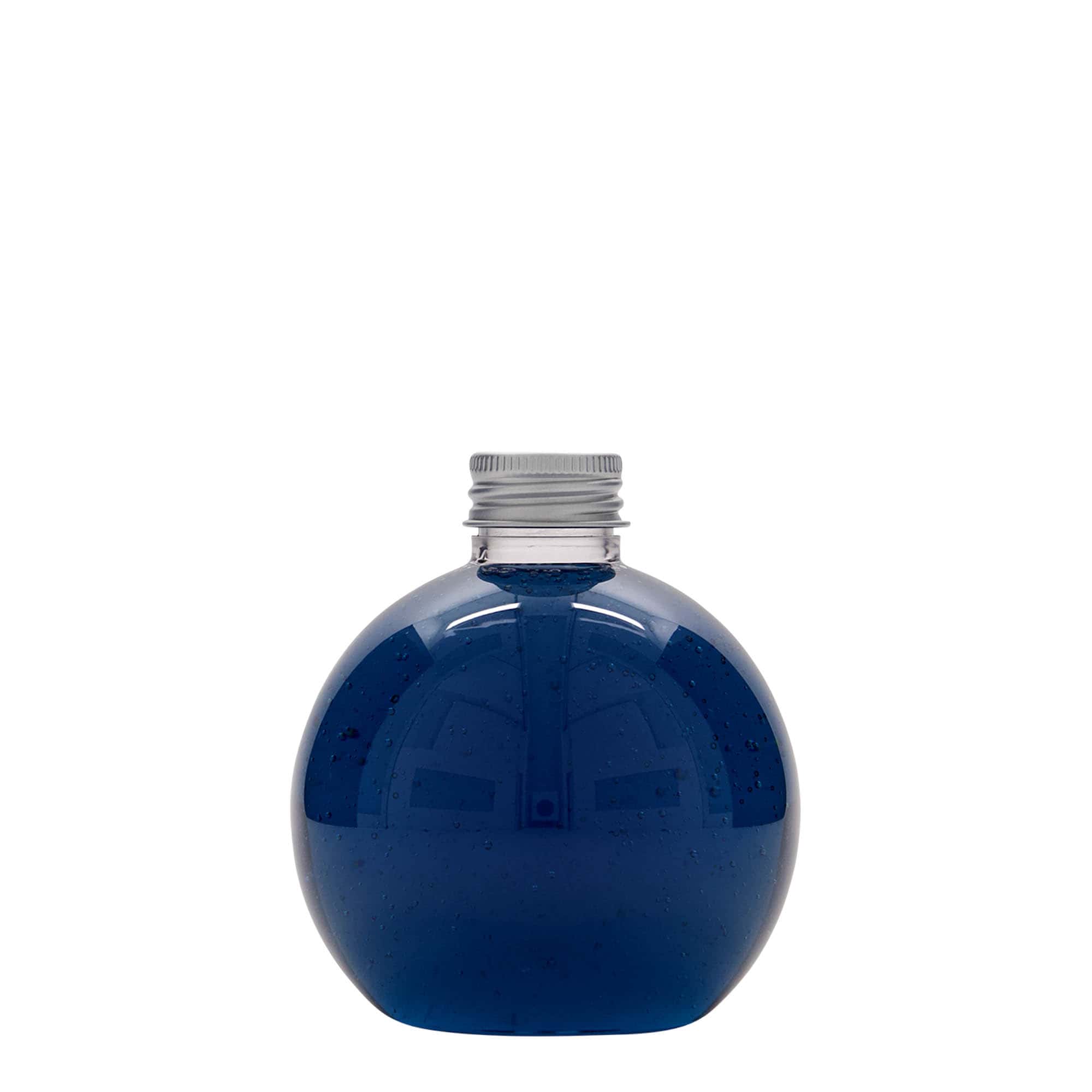 250 ml PET-Flasche «Perry», rund, Kunststoff, Mündung:  24/410