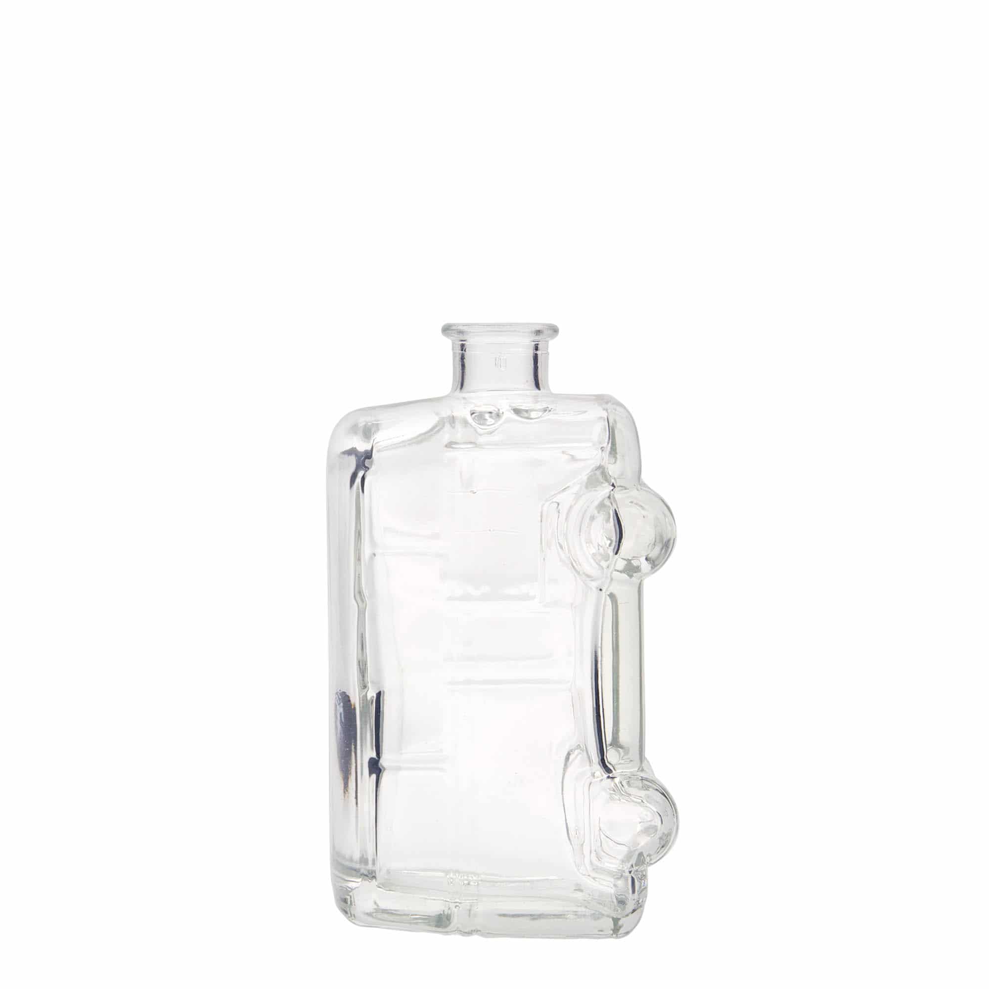 200 ml Glasflasche 'Bulli', Mündung: Kork 200 ml Glasflasche 'Bulli', Mündung: Kork