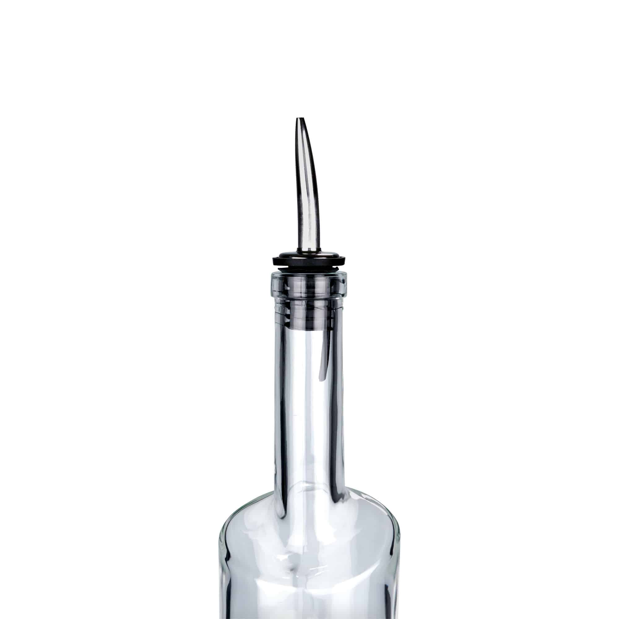 Ausgiesser Inox Samtkragen, Edelstahl, silber