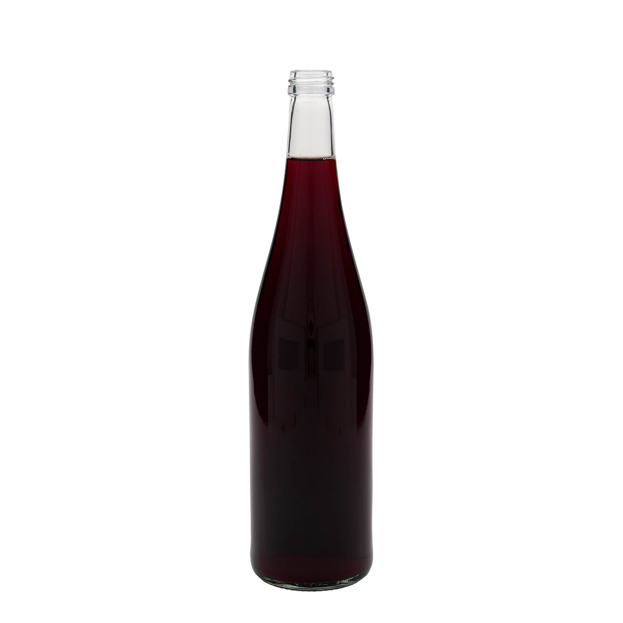 750 ml Glasflasche «Weinschlegel», Mündung: PP 28