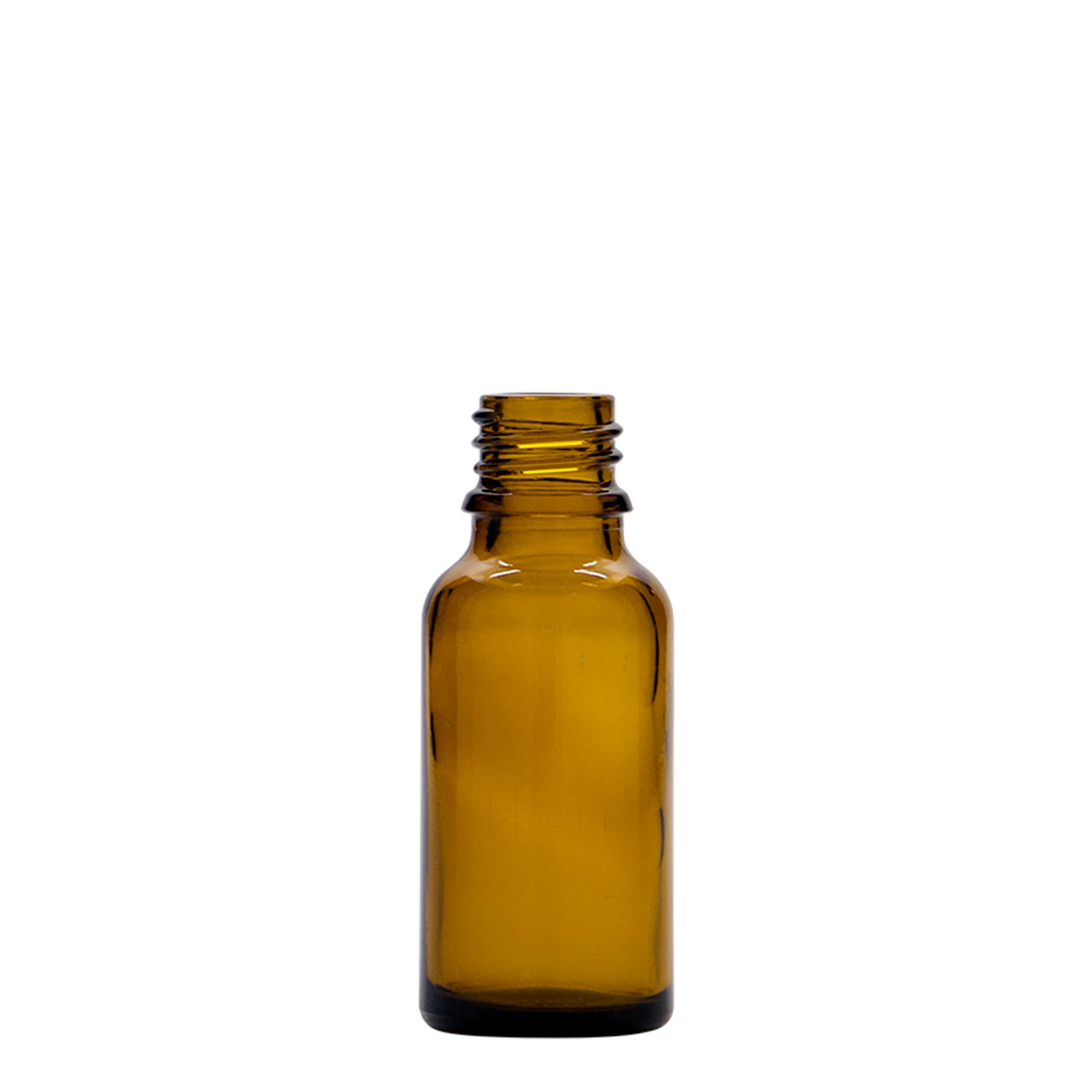 20 ml Pipettenflasche Medizin, Glas, braun, Mündung: DIN 18 20 ml Pipettenflasche Medizin, Glas, braun, Mündung: DIN 18