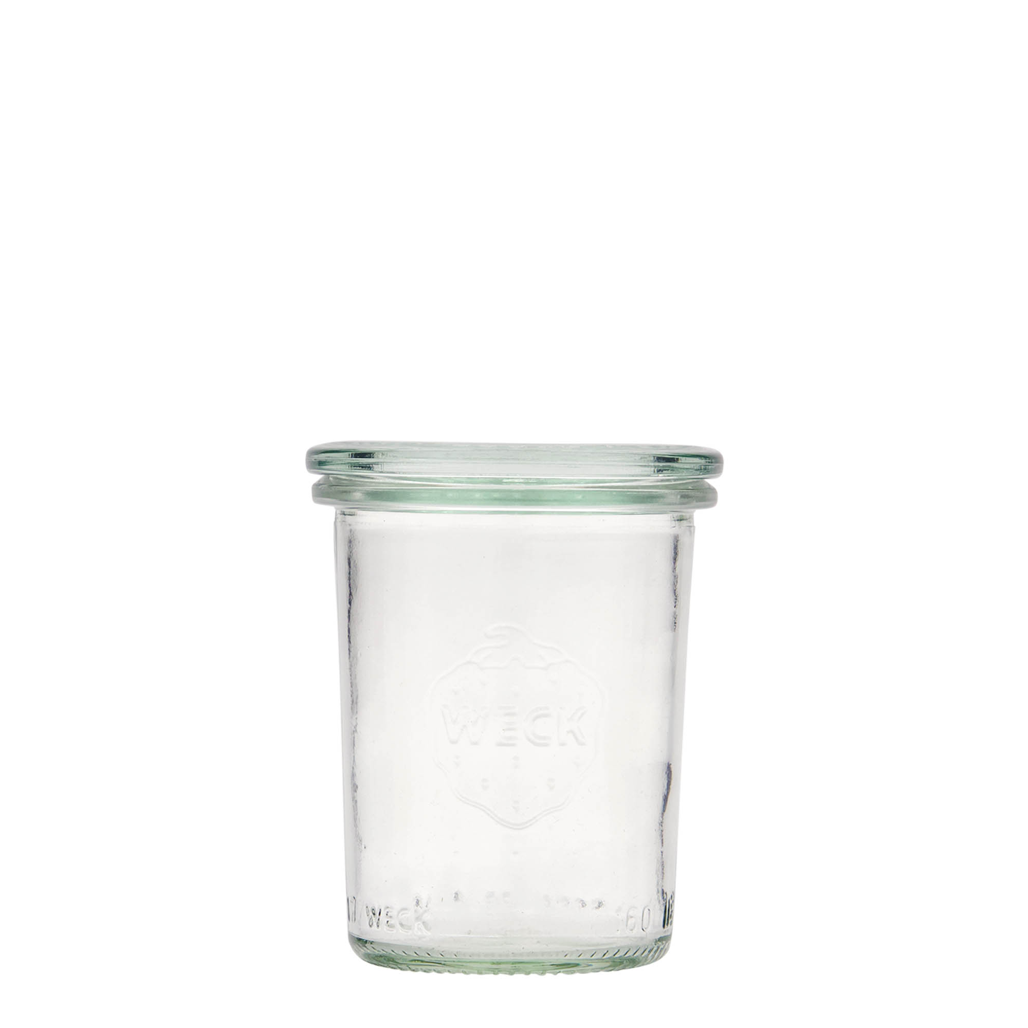 160 ml WECK-Sturzglas, Mündung: Rundrand
