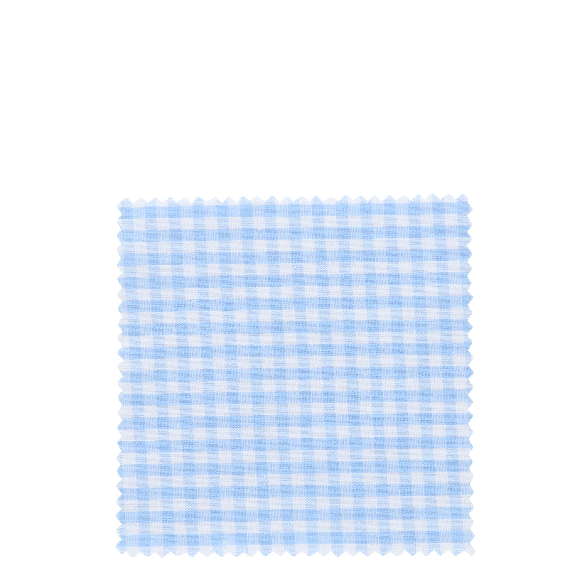 Stoffdeckchen kariert 12x12, quadratisch, Textil, hellblau, Mündung: TO38-TO53