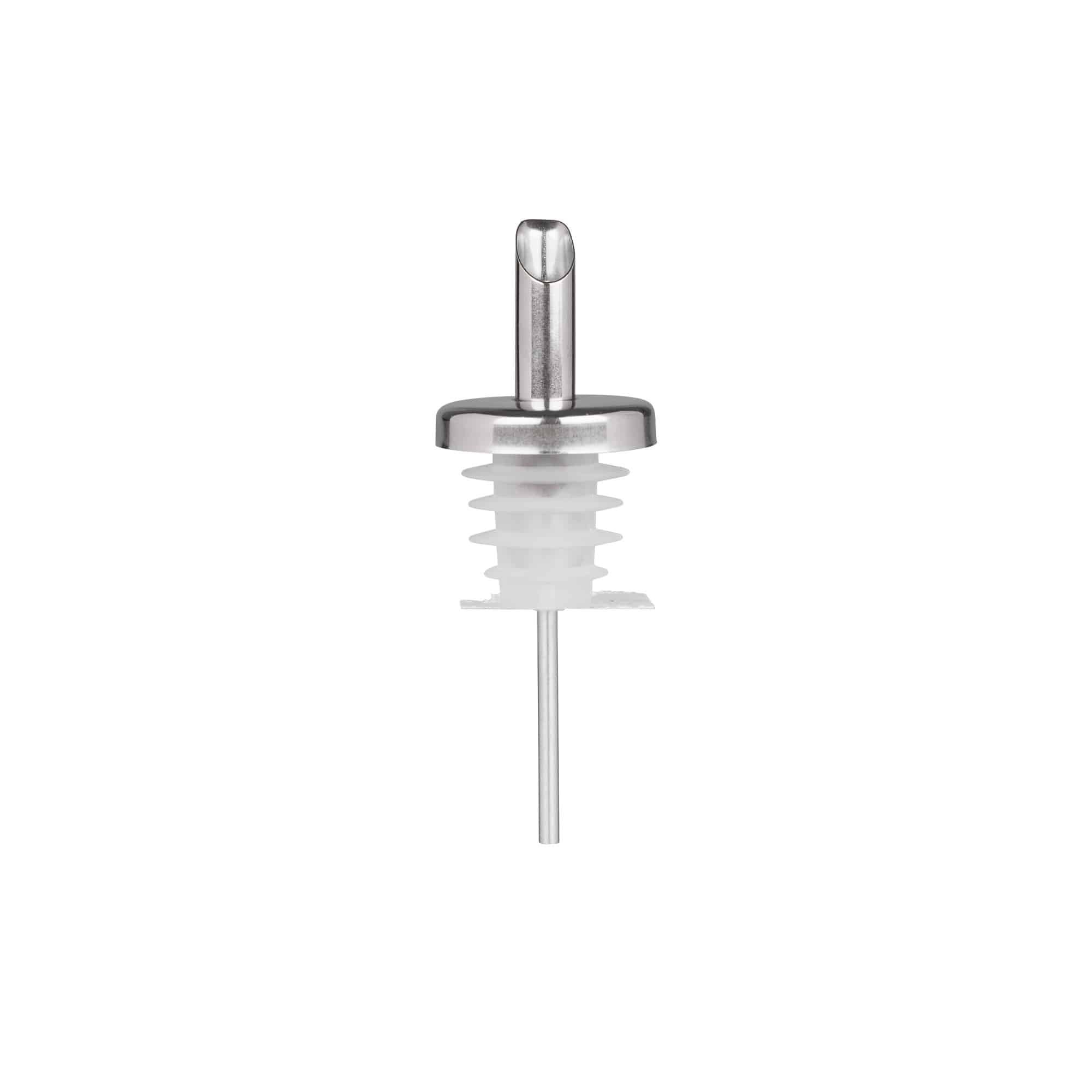 Ausgiesser Inox Öl, Edelstahl, silber