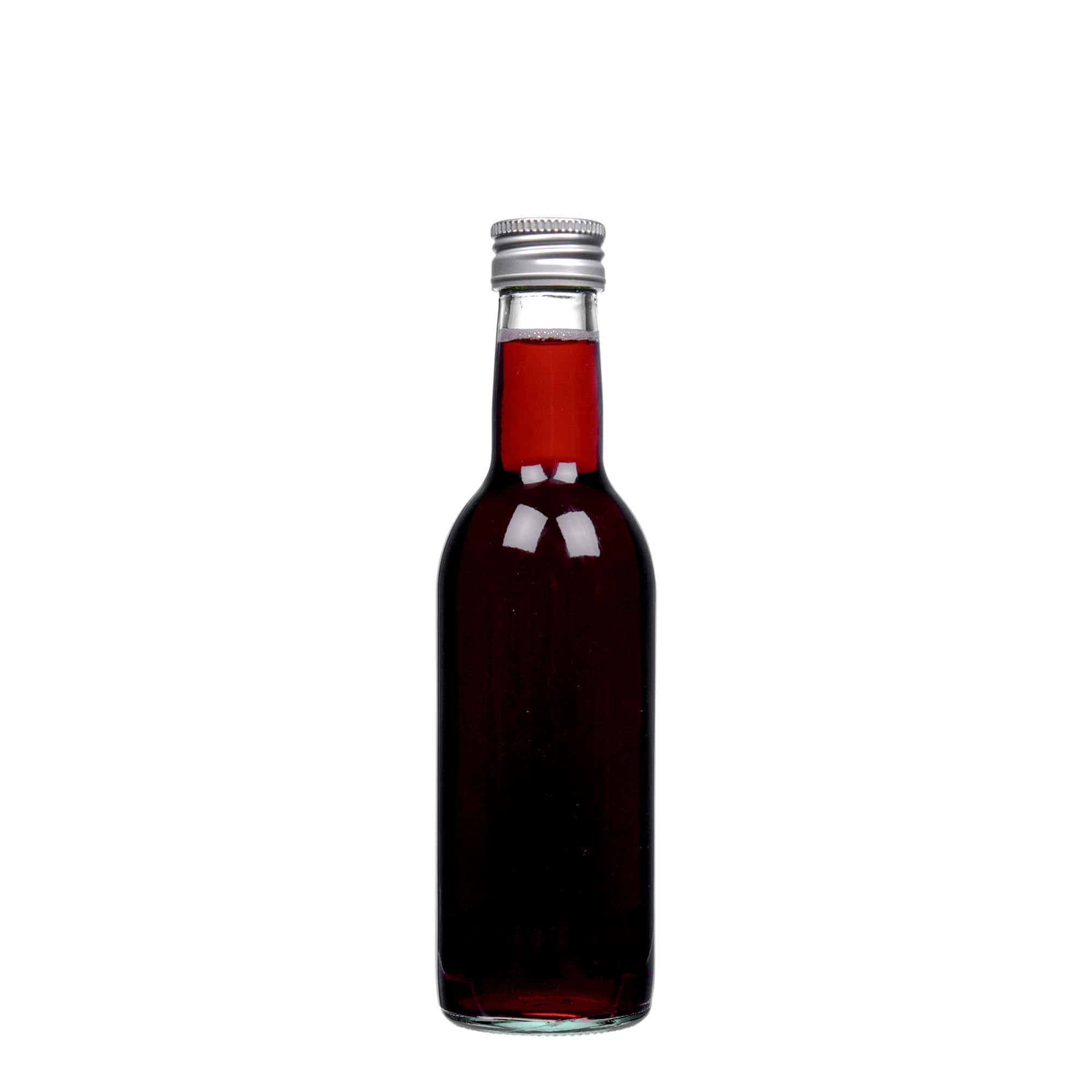 250 ml Glasflasche 'Bordeaux', Mündung: PP 28
