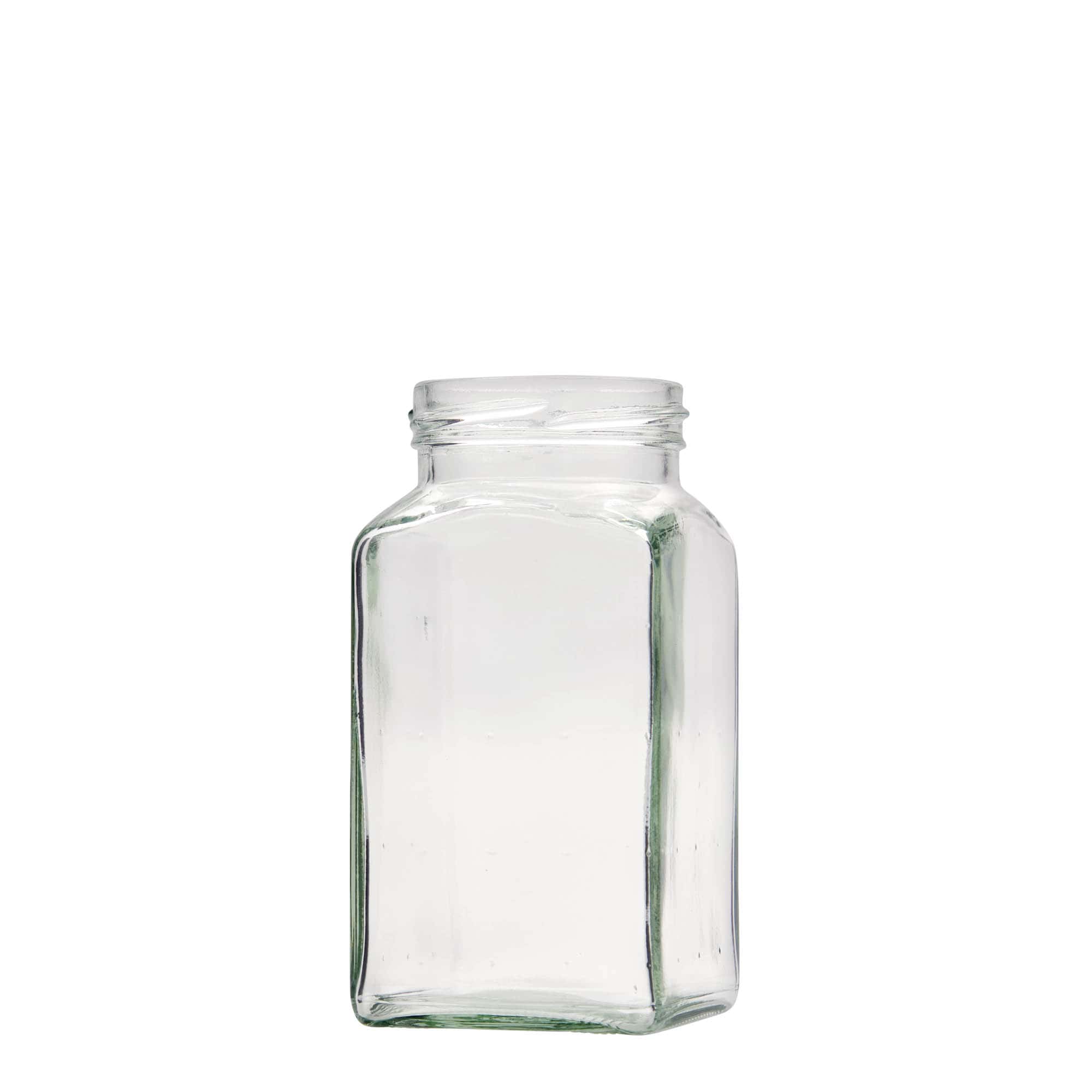 312 ml Vierkantglas, Mündung: Twist-Off (TO 58) 312 ml Vierkantglas, Mündung: Twist-Off (TO 58)