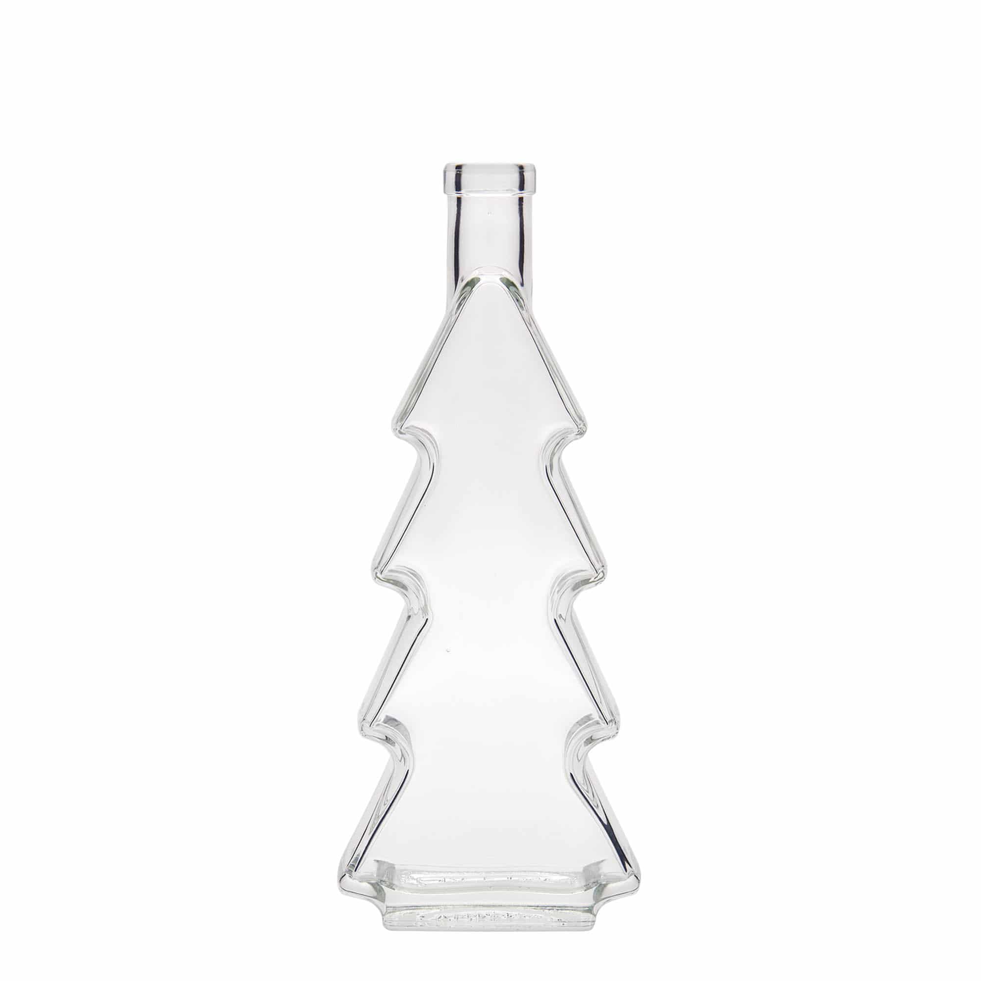 350 ml Glasflasche «Tannenbaum», Mündung: Kork