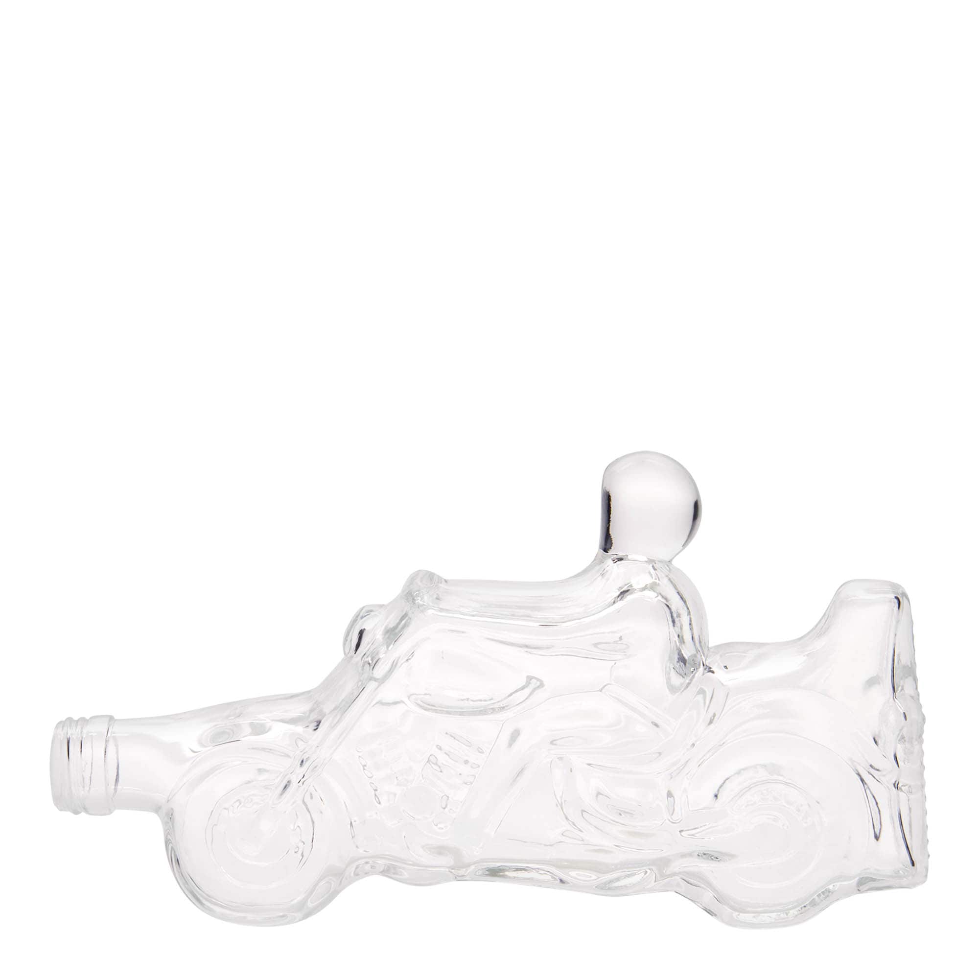 350 ml Glasflasche 'Motorrad', Mündung: PP 28 350 ml Glasflasche 'Motorrad', Mündung: PP 28