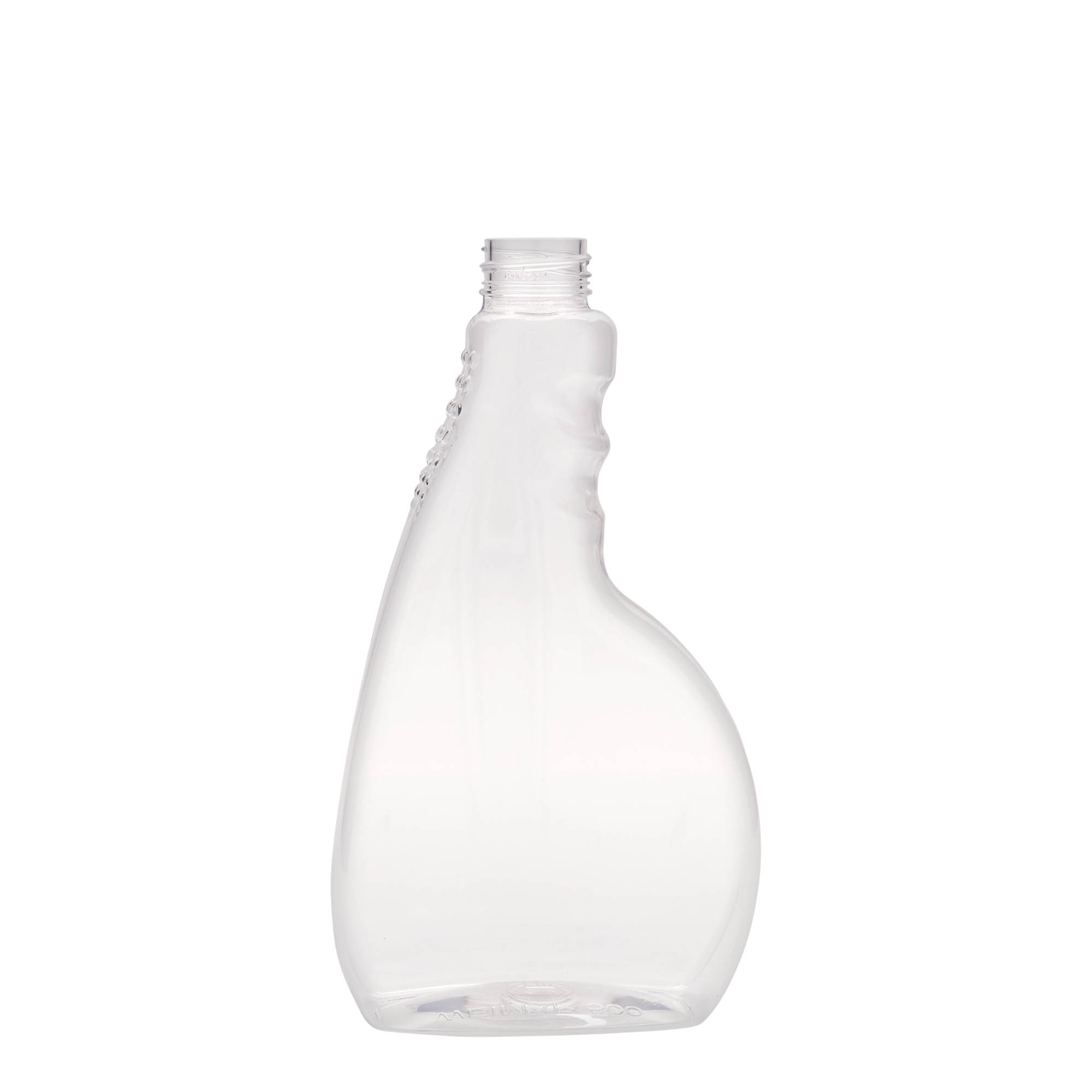 500 ml PET-Sprühflasche 'Piccobello', rechteckig, Kunststoff, Mündung: Schraubverschluss