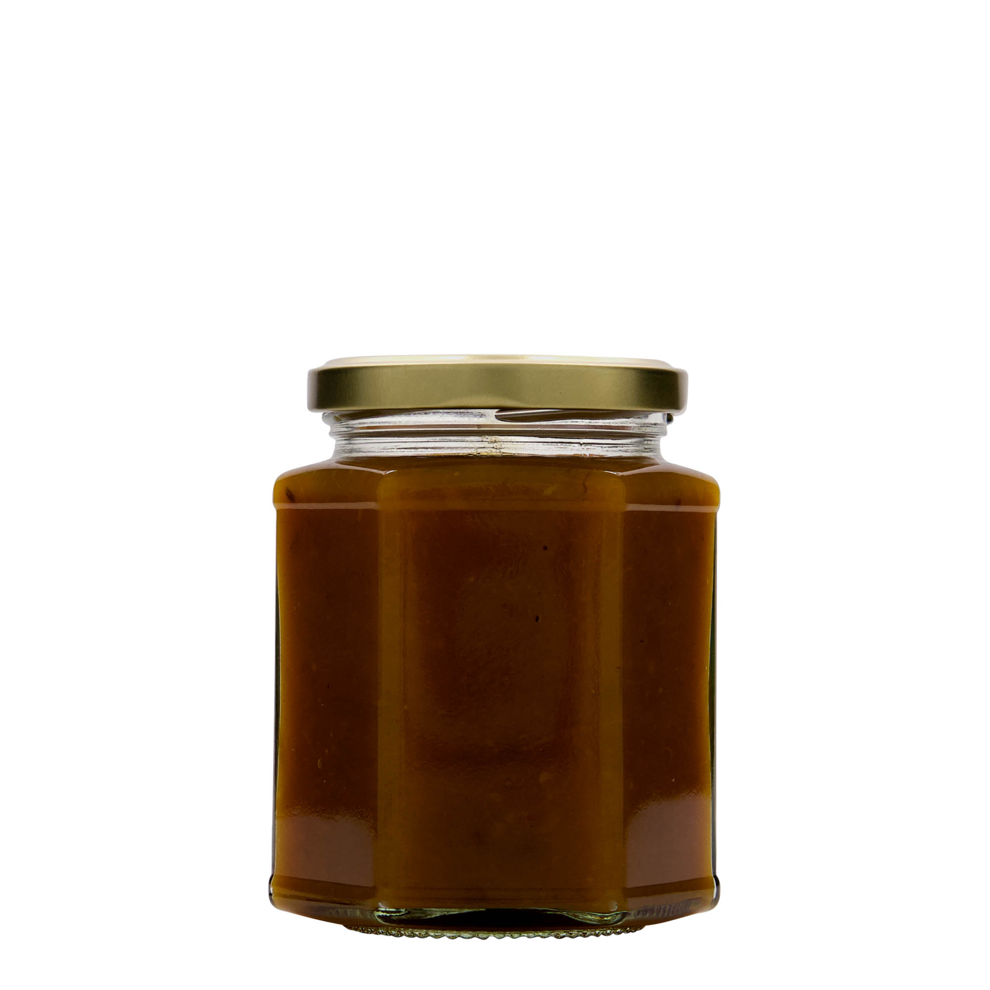 324 ml Sechskantglas, Mündung: Twist-Off (TO 66) 324 ml Sechskantglas, Mündung: Twist-Off (TO 66)