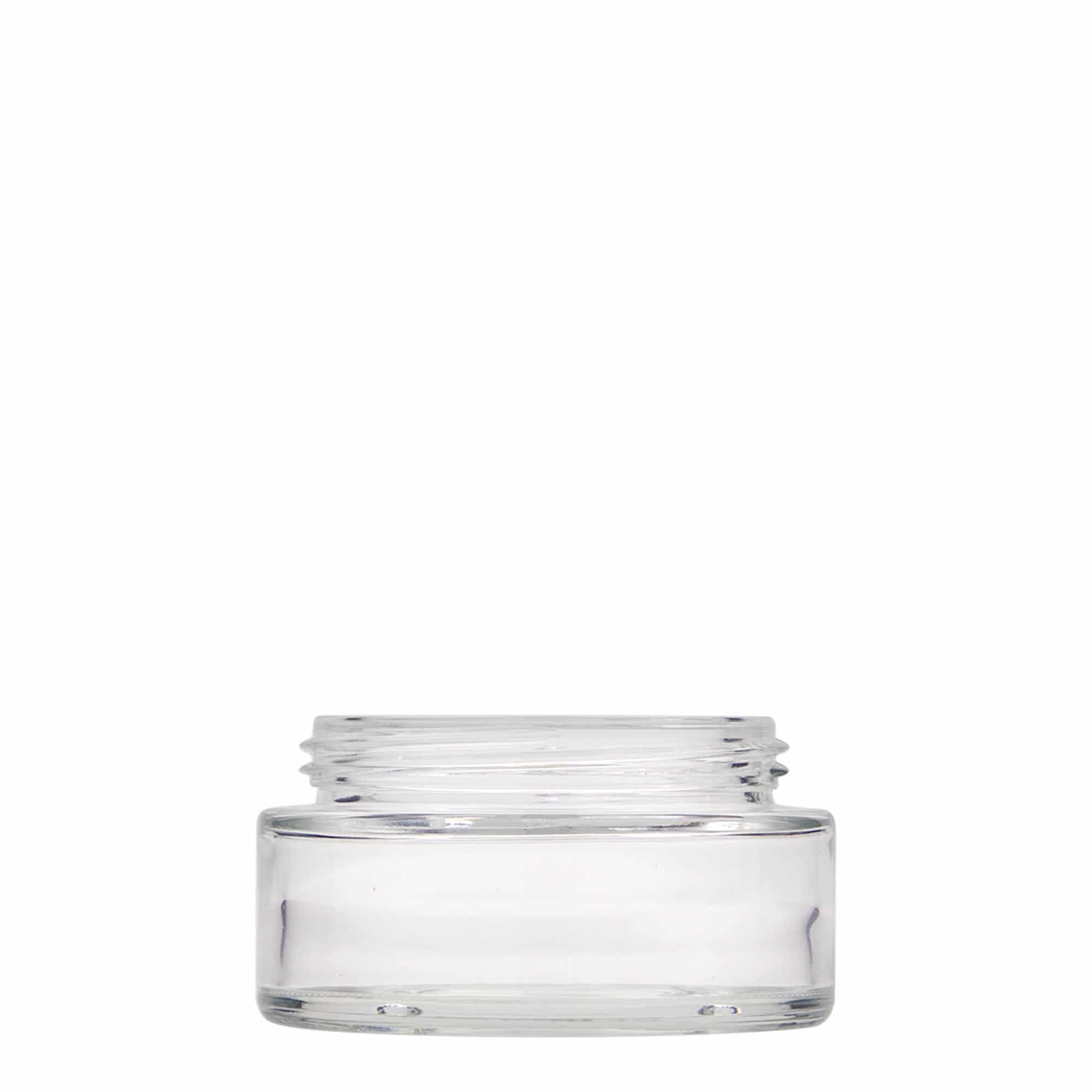 100 ml Tiegel «Clear Edition», Glas, Mündung: Schraubverschluss
