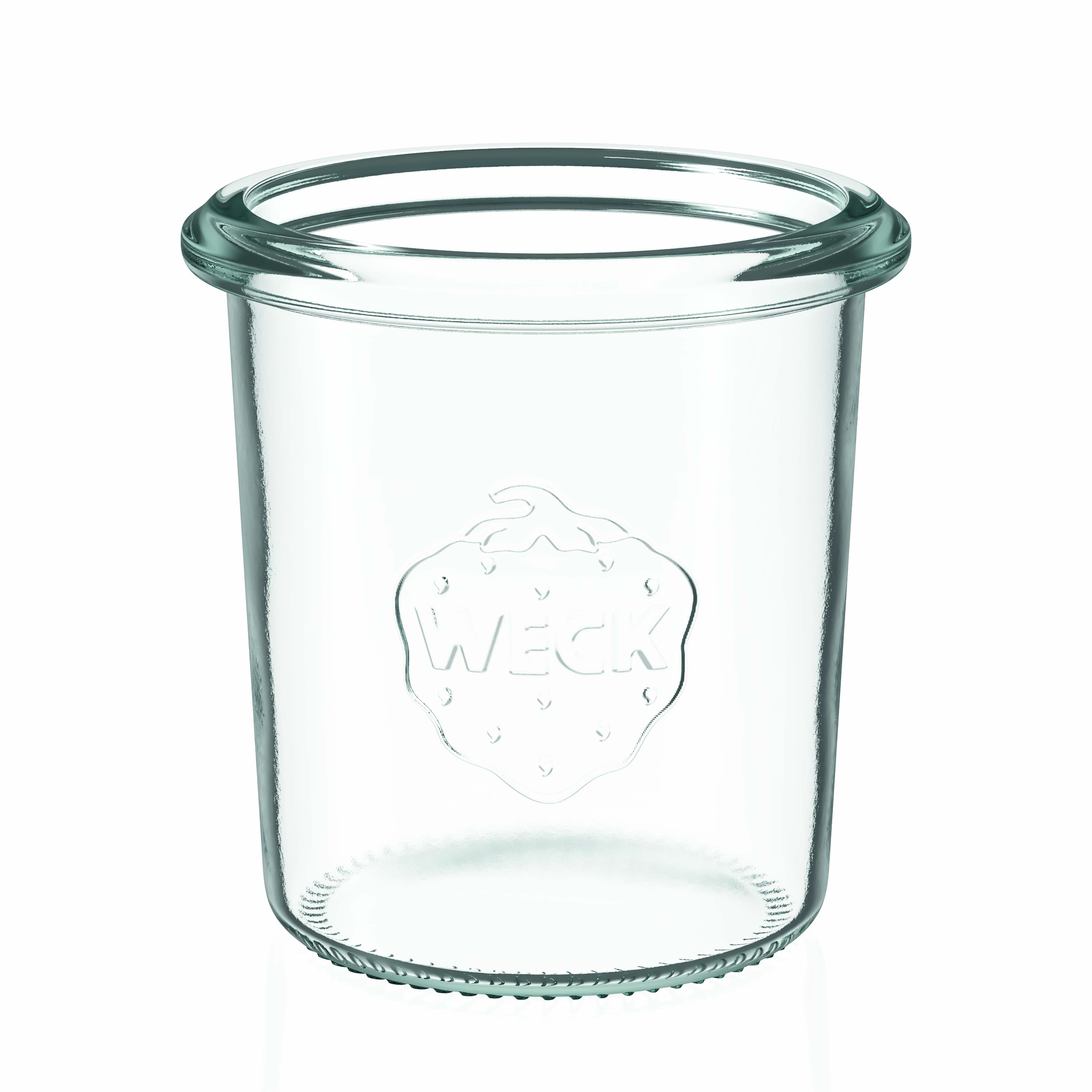 12x 160 ml WECK-Sturzglas mit Glasdeckel RR 60