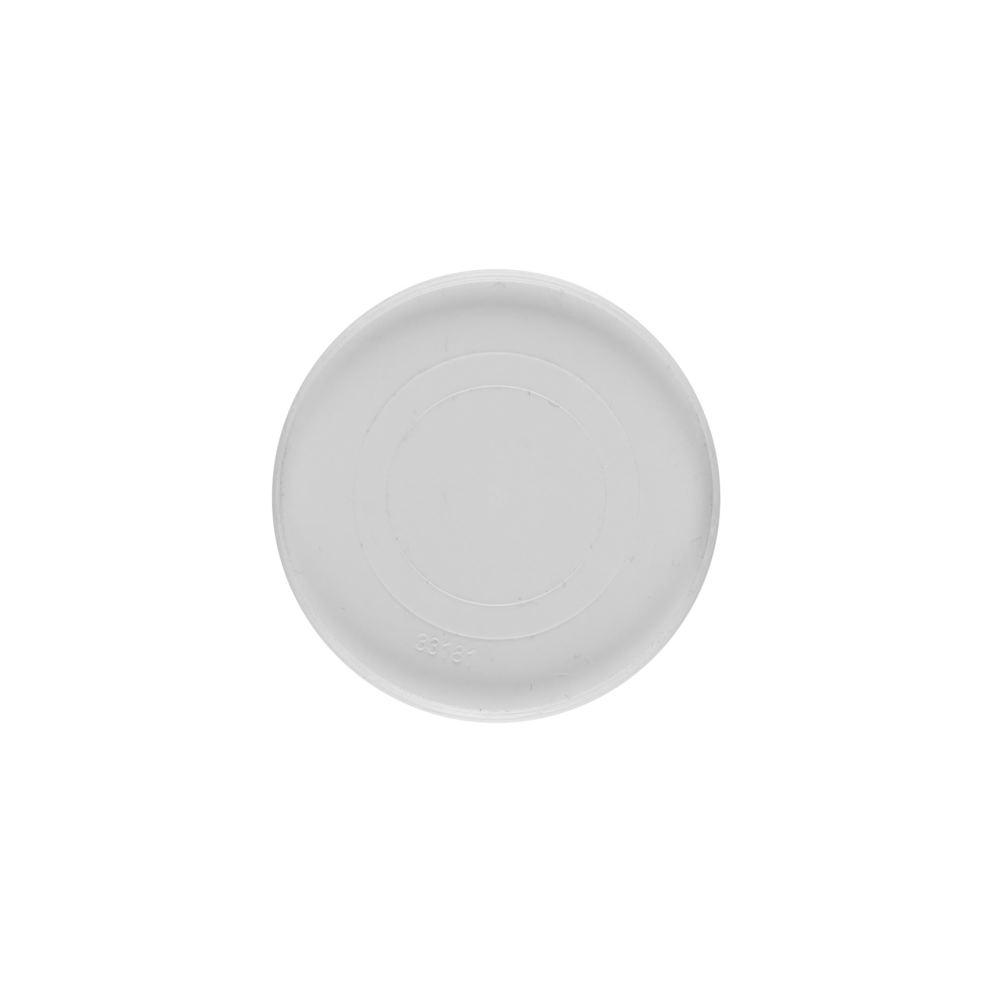 Abdeckscheibe für 30 ml «Bianca», PP-Kunststoff, weiss