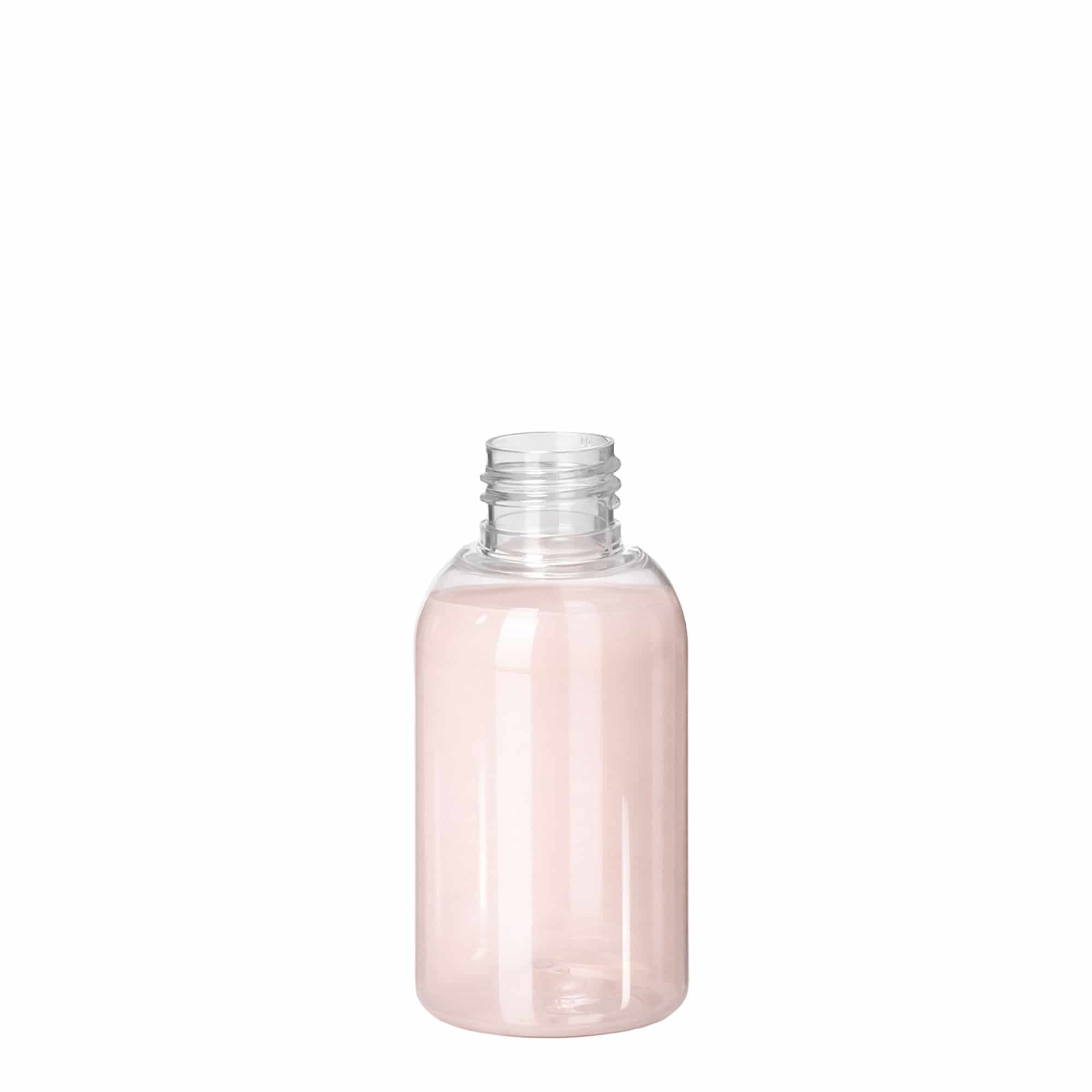 100 ml PET-Flasche 'Boston', Kunststoff, Mündung: 24/410