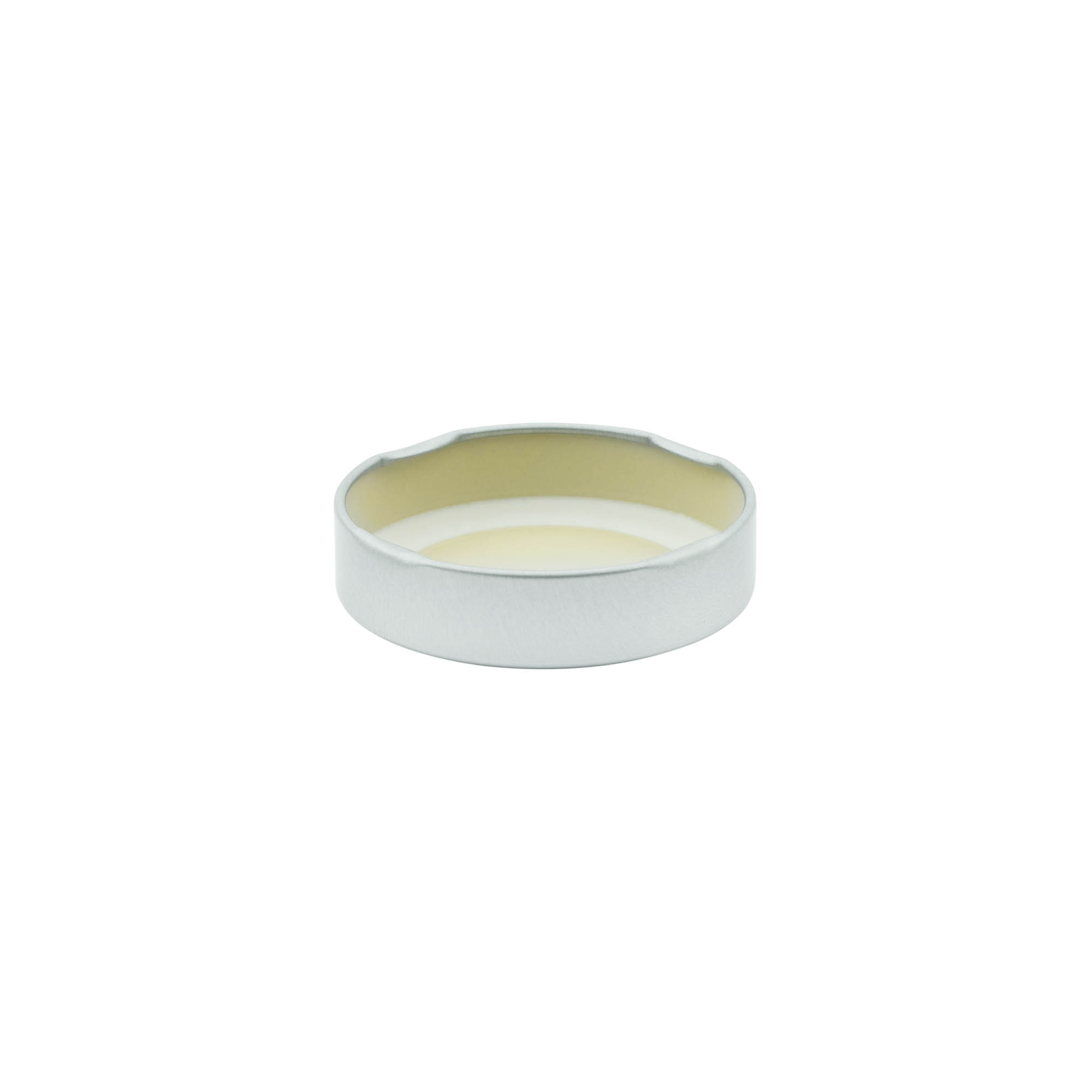 Deep-Twist-Off-Verschluss, Weißblech, silber, für Mündung: Deep-TO 58 Deep-Twist-Off-Verschluss, Weißblech, silber, für Mündung: Deep-TO 58