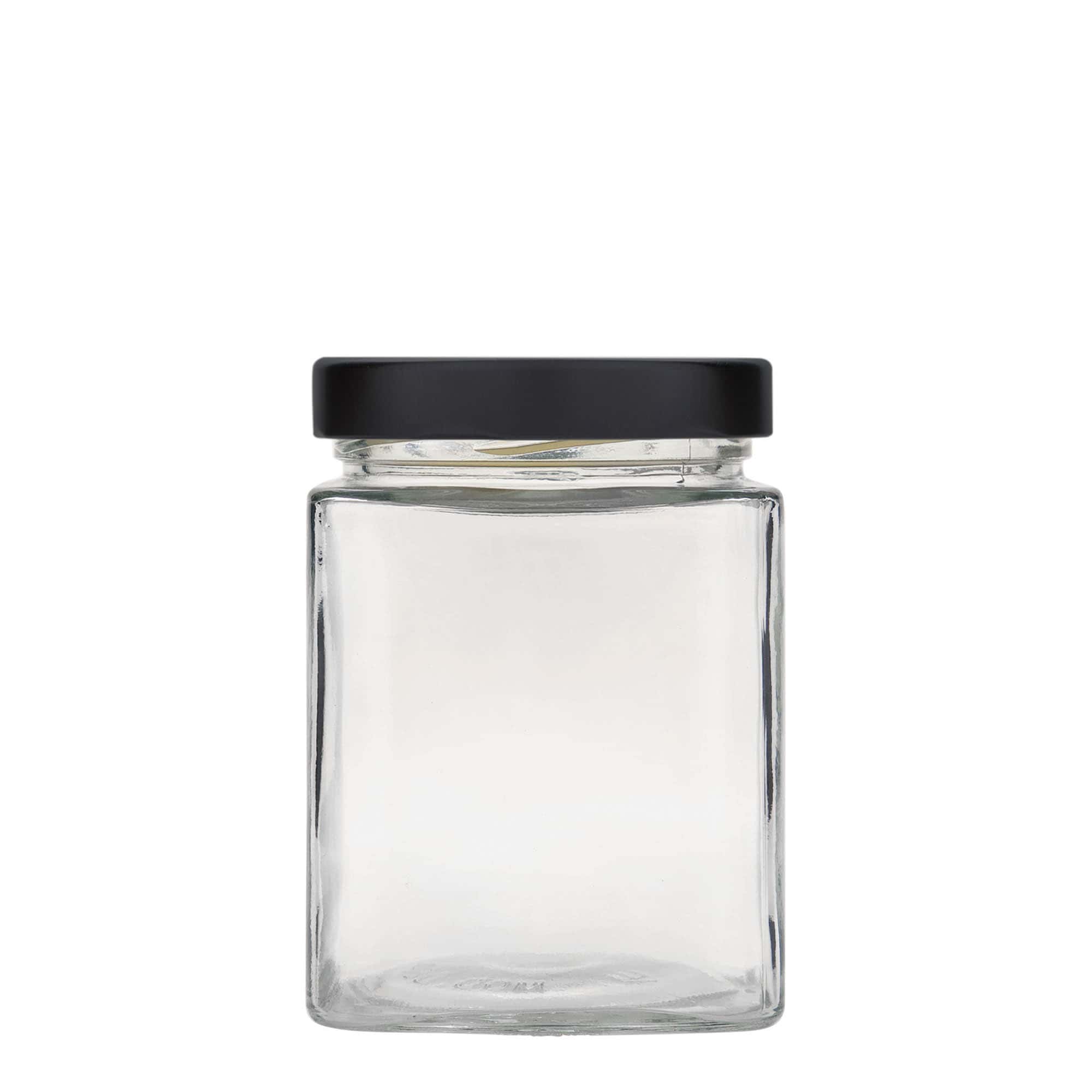 580 ml Vierkantglas «Ikarus», Mündung: Deep-Twist-off (DTO 82)
