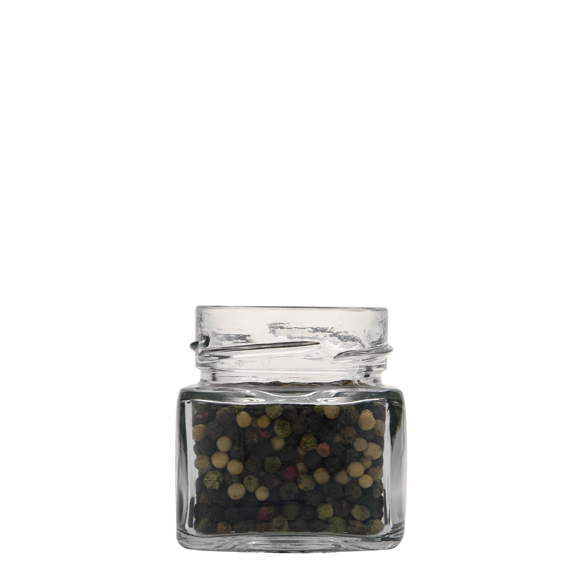 106 ml Vierkantglas 'Ikarus', Mündung: Deep-Twist-Off (DTO 58) 106 ml Vierkantglas 'Ikarus', Mündung: Deep-Twist-Off (DTO 58)