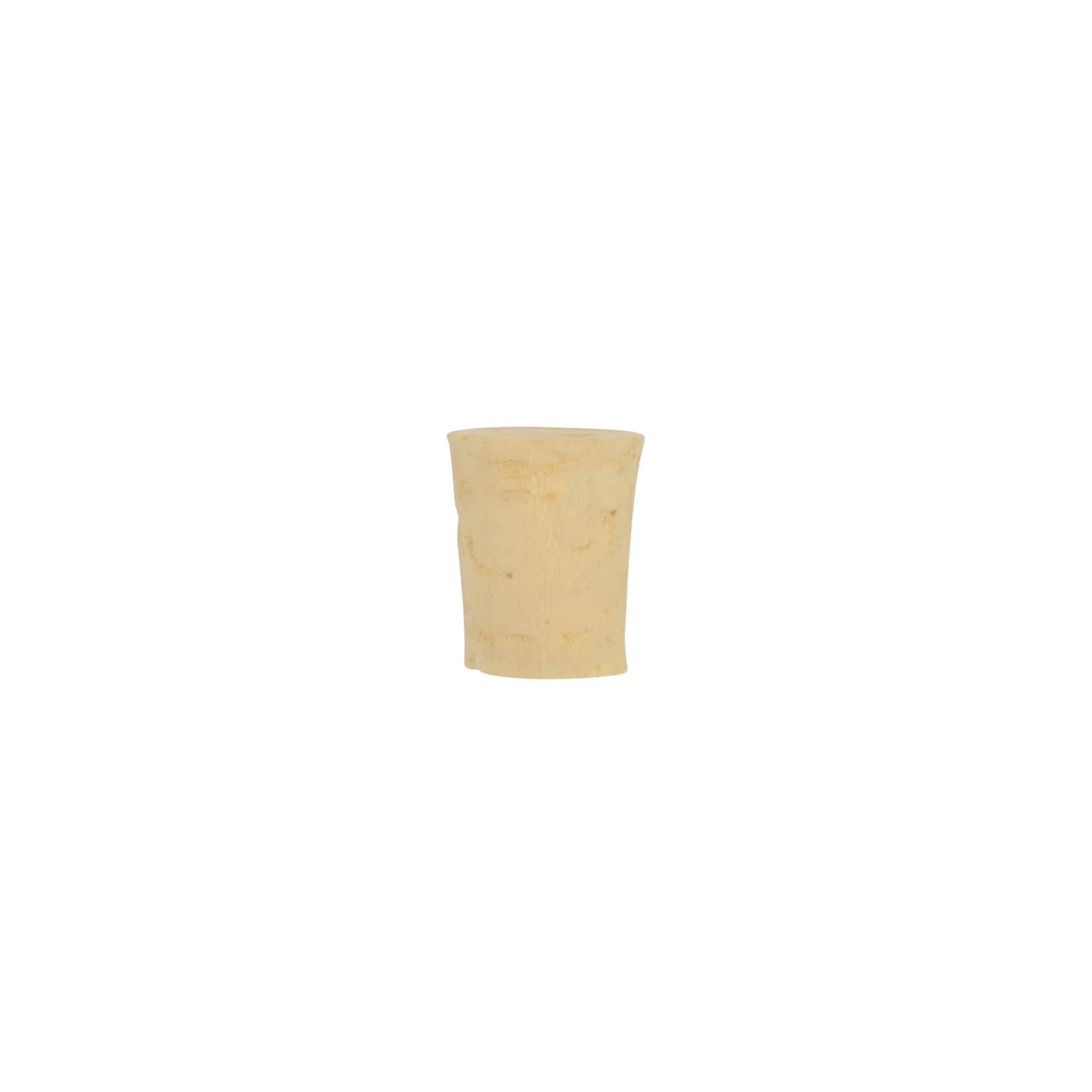 Spitzkorken 14-17 x 22, Presskork, beige, für Mündung: Kork