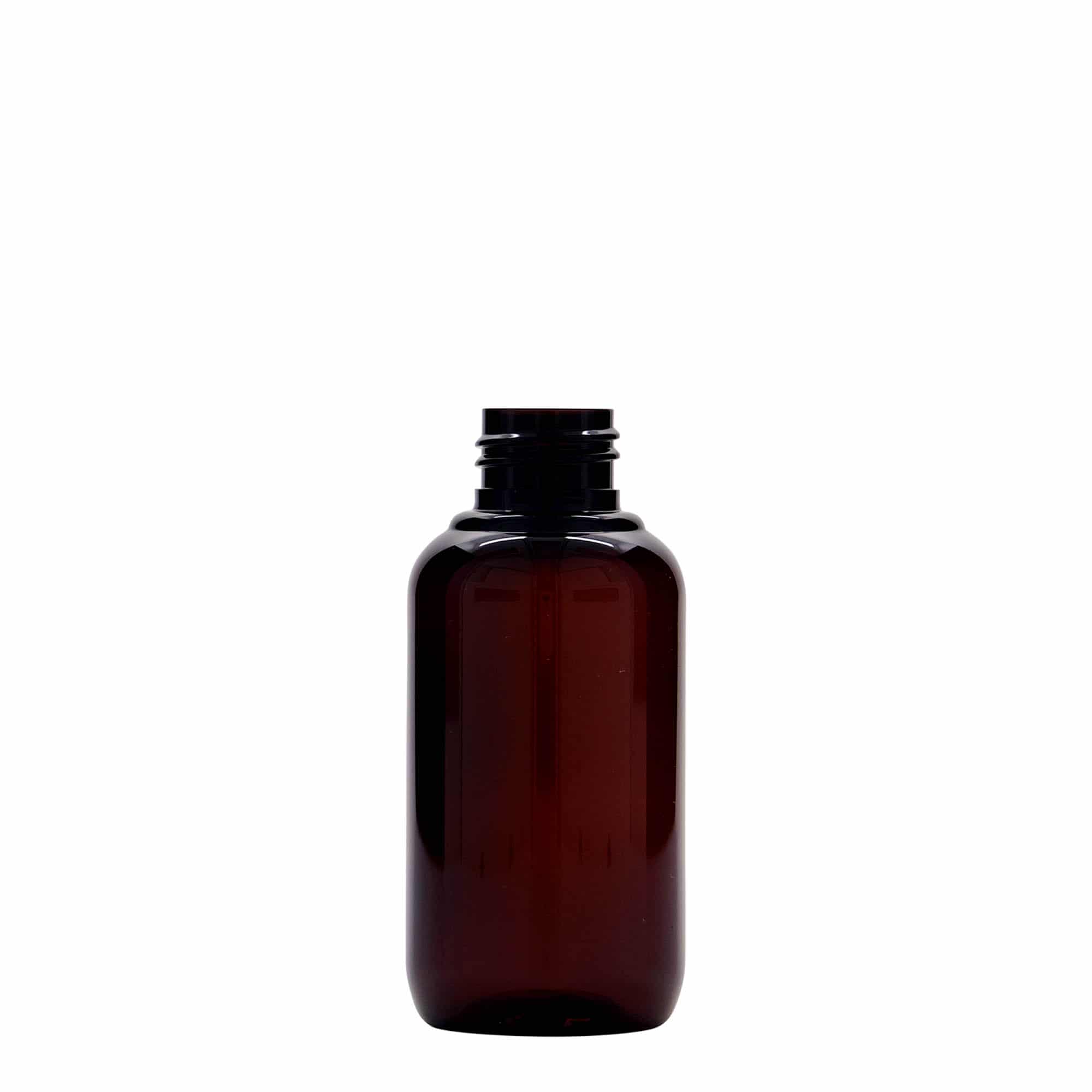 100 ml Recycling-Kunststoffflasche 'Victor's Best', PCR, braun, Mündung: GPI 24/410 100 ml Recycling-Kunststoffflasche 'Victor's Best', PCR, braun, Mündung: GPI 24/410