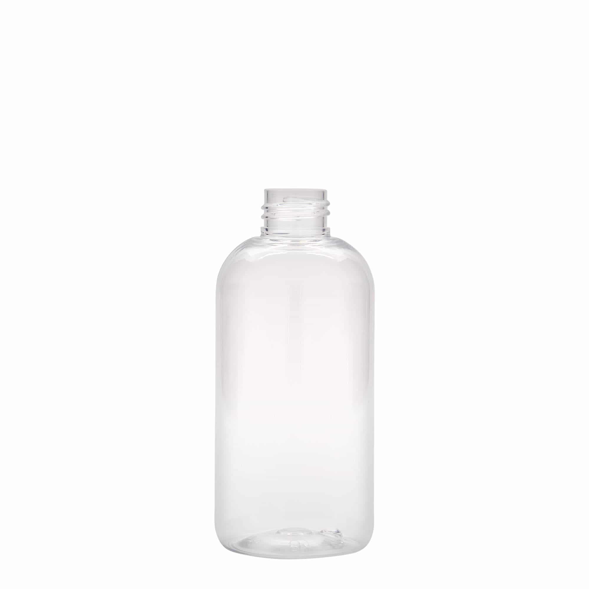200 ml PET-Flasche 'Boston', Kunststoff, Mündung: 24/410 200 ml PET-Flasche 'Boston', Kunststoff, Mündung: 24/410