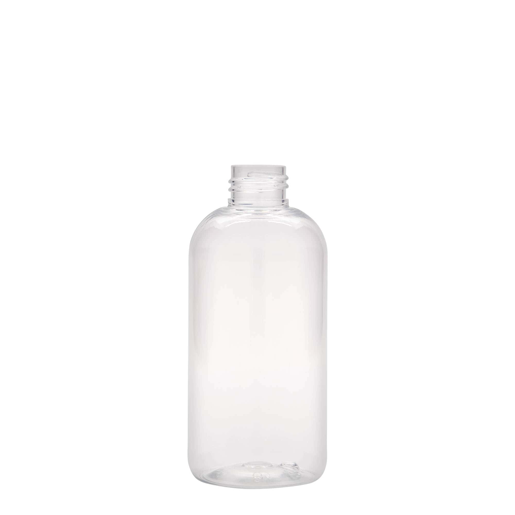 200 ml PET-Flasche «Boston», Kunststoff, Mündung:  24/410