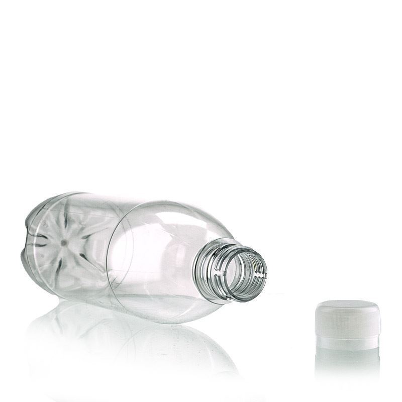 500 ml PET-Flasche Universal, Kunststoff, Mündung: PCO28 500 ml PET-Flasche Universal, Kunststoff, Mündung: PCO28