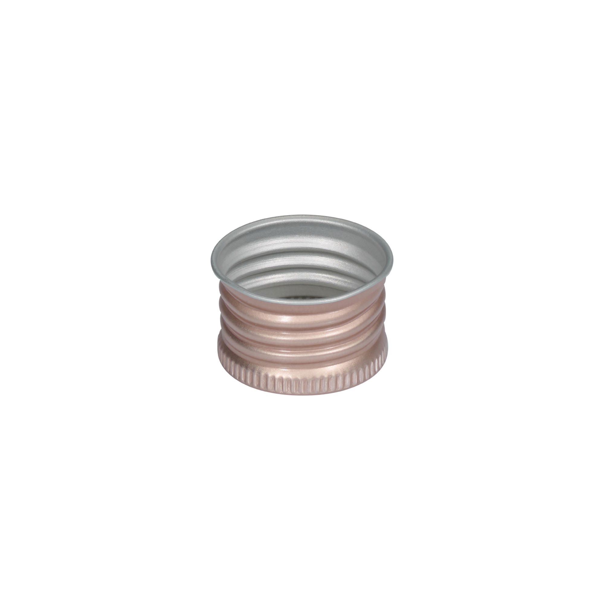 Schraubverschluss, Metall, rosa, für Mündung: 24/410 Schraubverschluss, Metall, rosa, für Mündung: 24/410