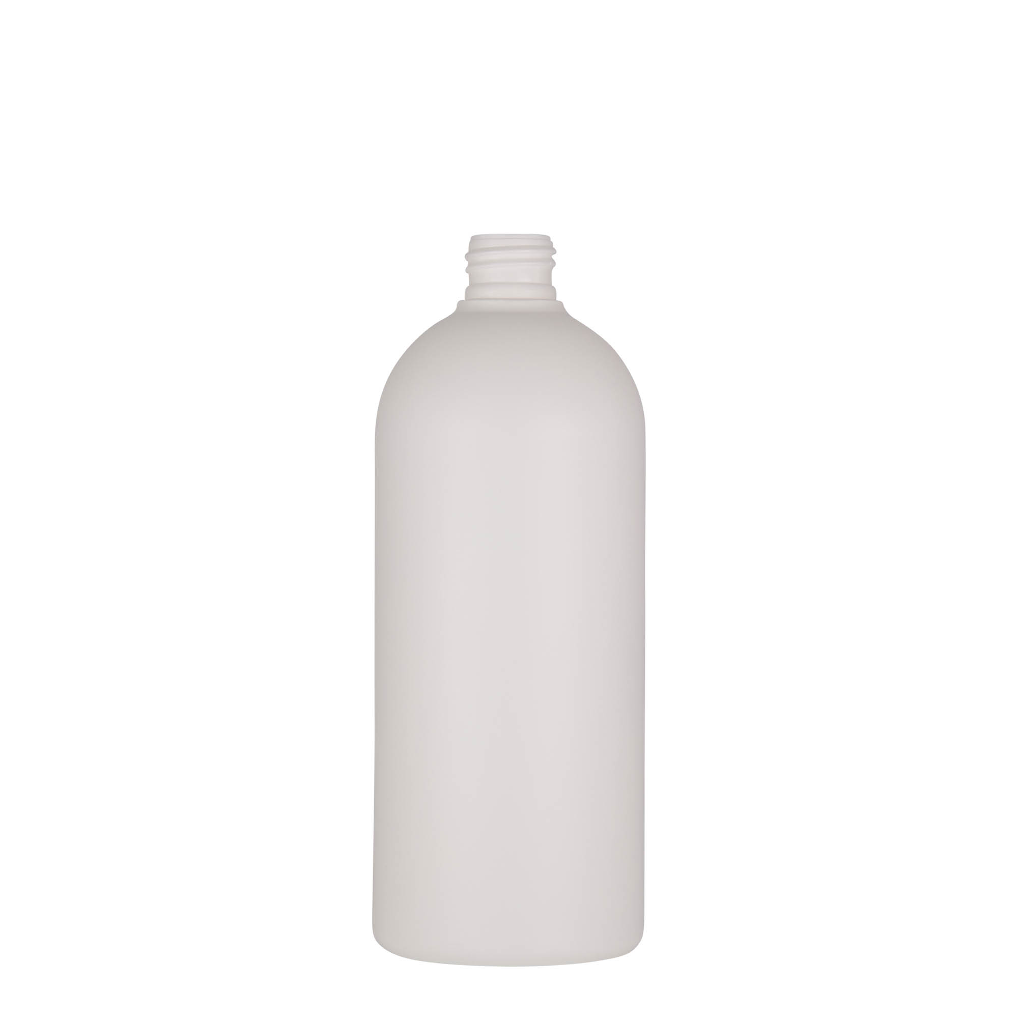 500 ml Kunststoffflasche 'Tuffy', HDPE, weiß, Mündung: 24/410 500 ml Kunststoffflasche 'Tuffy', HDPE, weiß, Mündung: 24/410