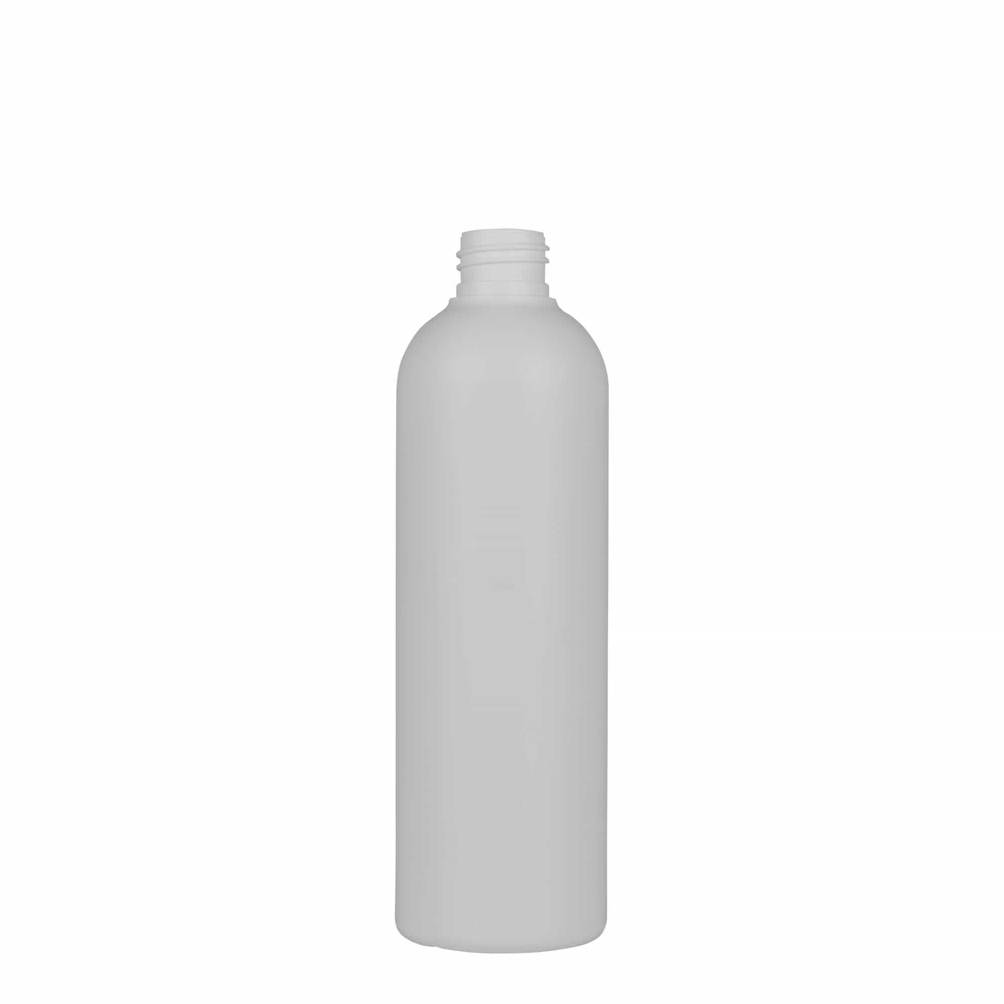 300 ml Kunststoffflasche «Tuffy», HDPE, weiss, Mündung: 24/410