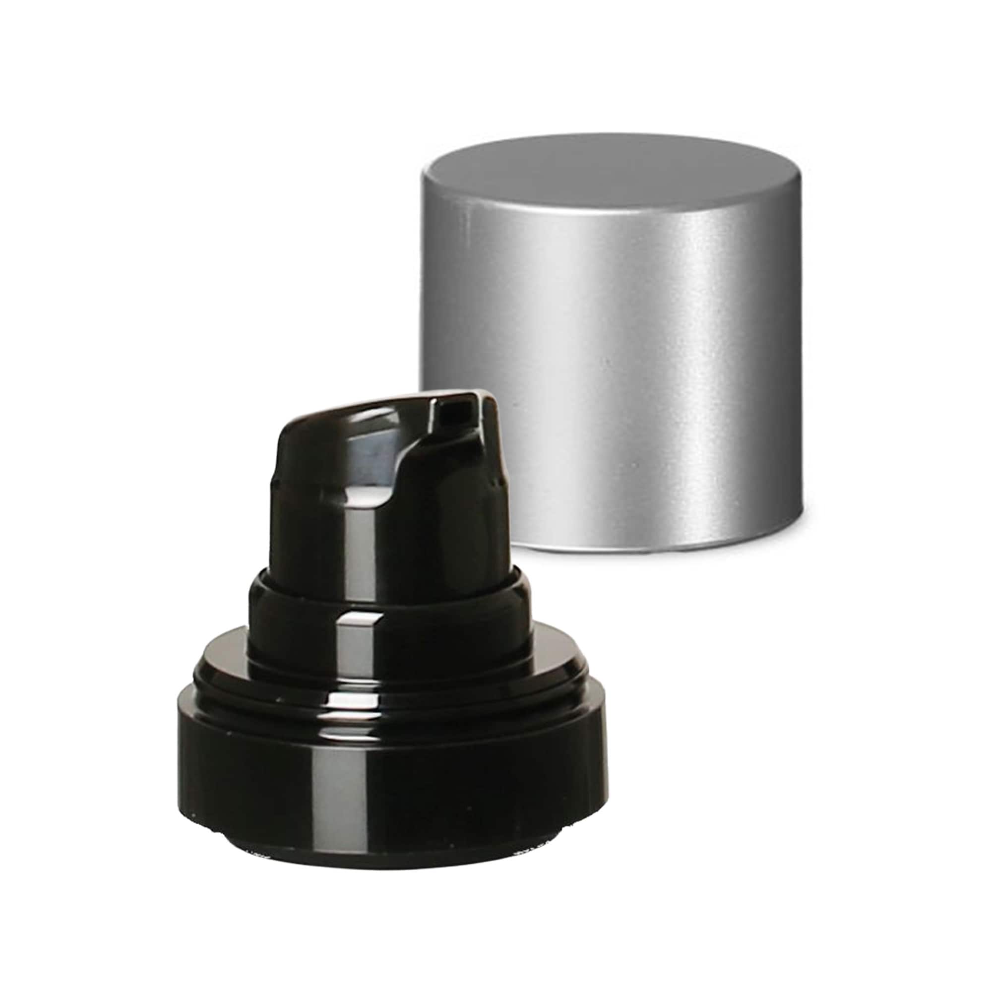 Airless Dispenser Pumpkopf 'Micro', PP-Kunststoff, schwarz