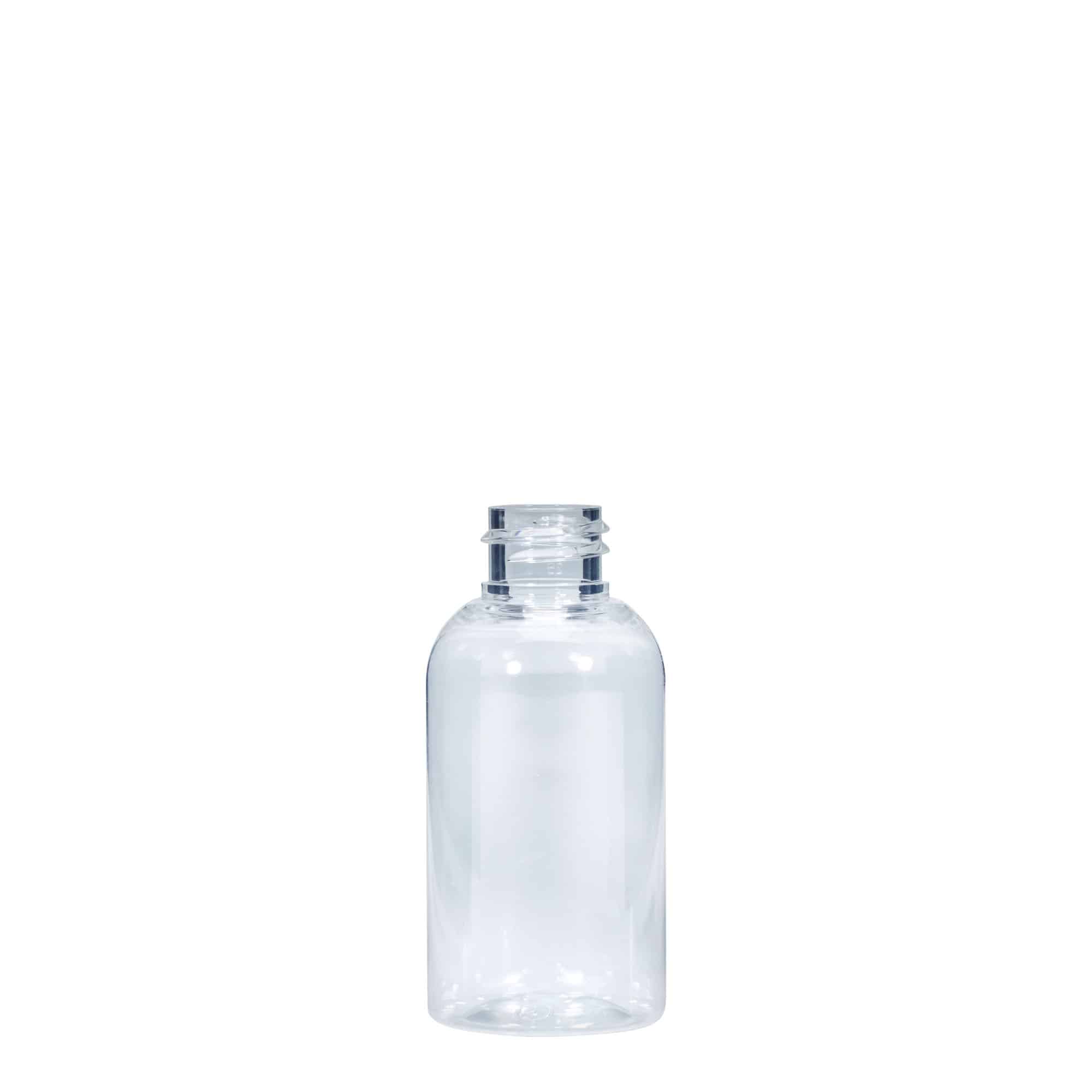 50 ml PET-Flasche 'Boston', Kunststoff, Mündung: GPI 20/410