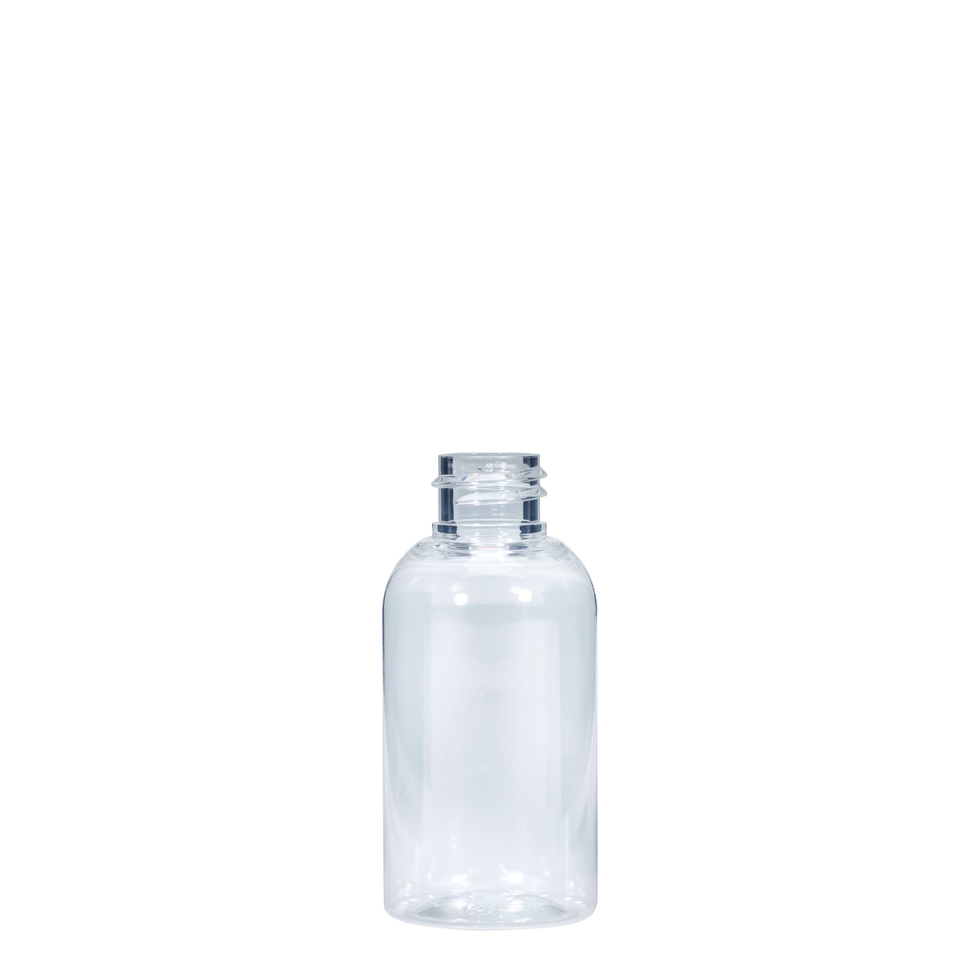 50 ml PET-Flasche 'Boston', Kunststoff, Mündung: 20/410 50 ml PET-Flasche 'Boston', Kunststoff, Mündung: 20/410