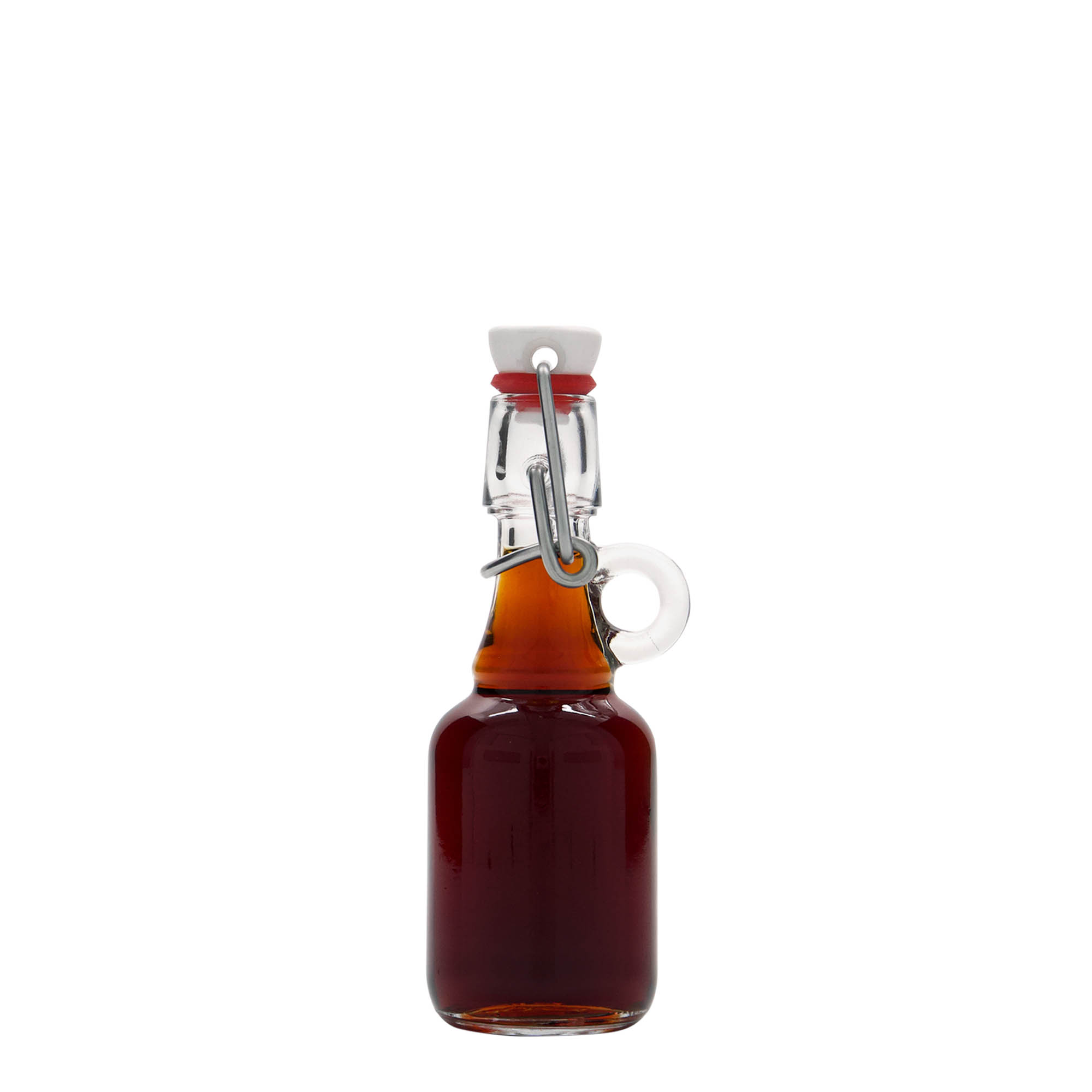 40 ml Glasflasche 'Santos', Mündung: Bügelverschluss