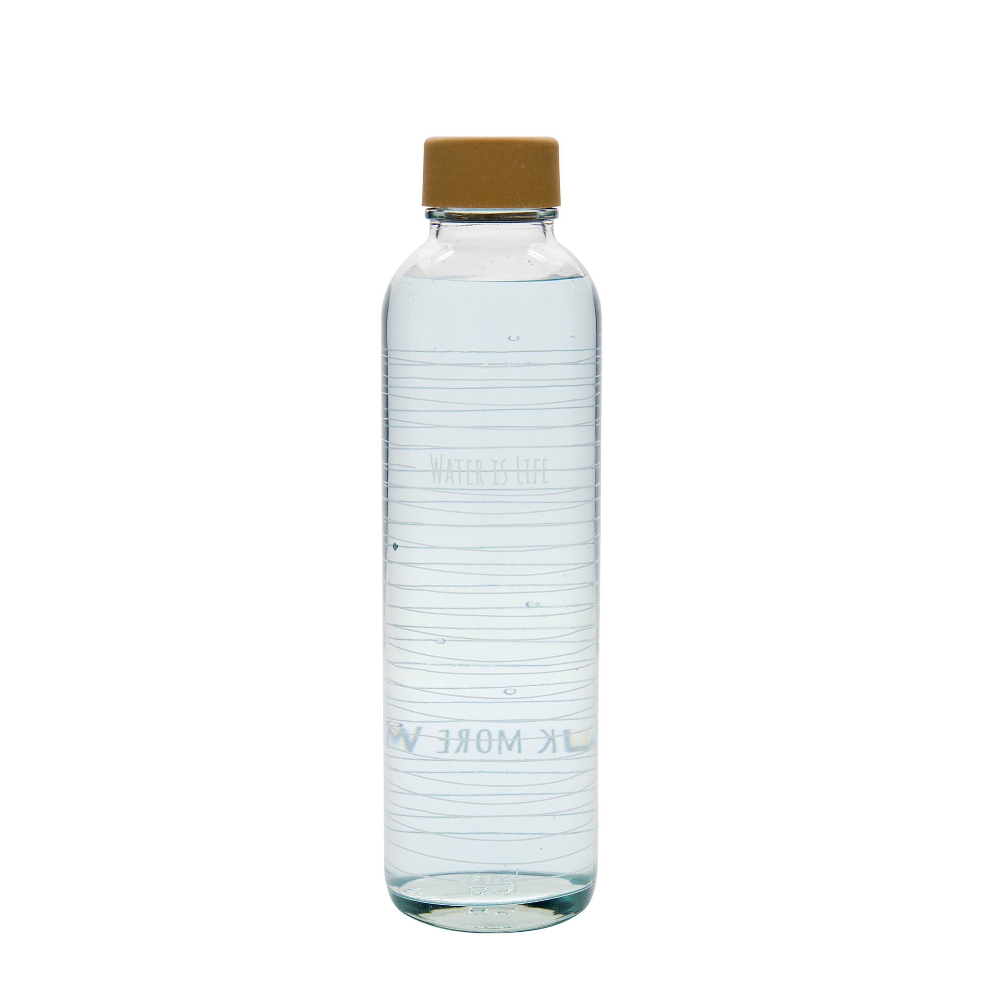 700 ml Trinkflasche CARRY Bottle «Water is Life», Mündung: Schraubverschluss