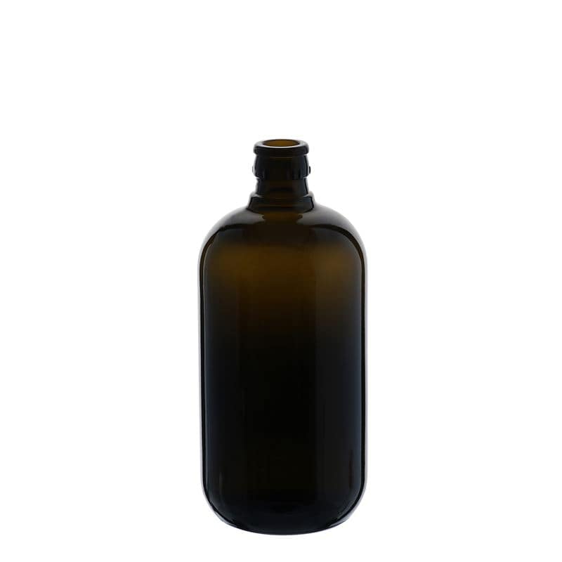 750 ml Essig-/Ölflasche 'Biolio', Glas, antikgrün, Mündung: DOP 750 ml Essig-/Ölflasche 'Biolio', Glas, antikgrün, Mündung: DOP