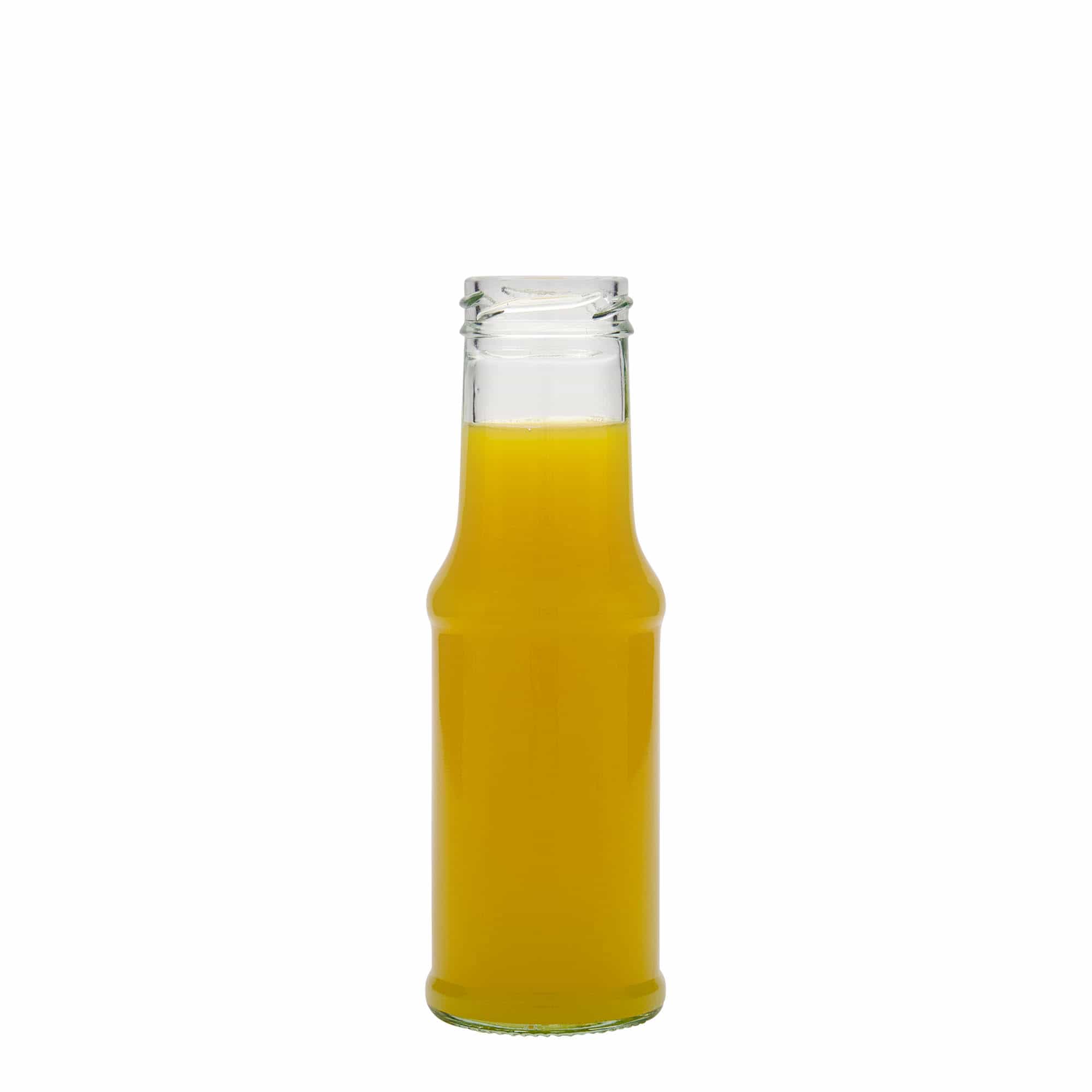 200 ml Saucenflasche, Glas, Mündung: Twist-Off (TO 43)