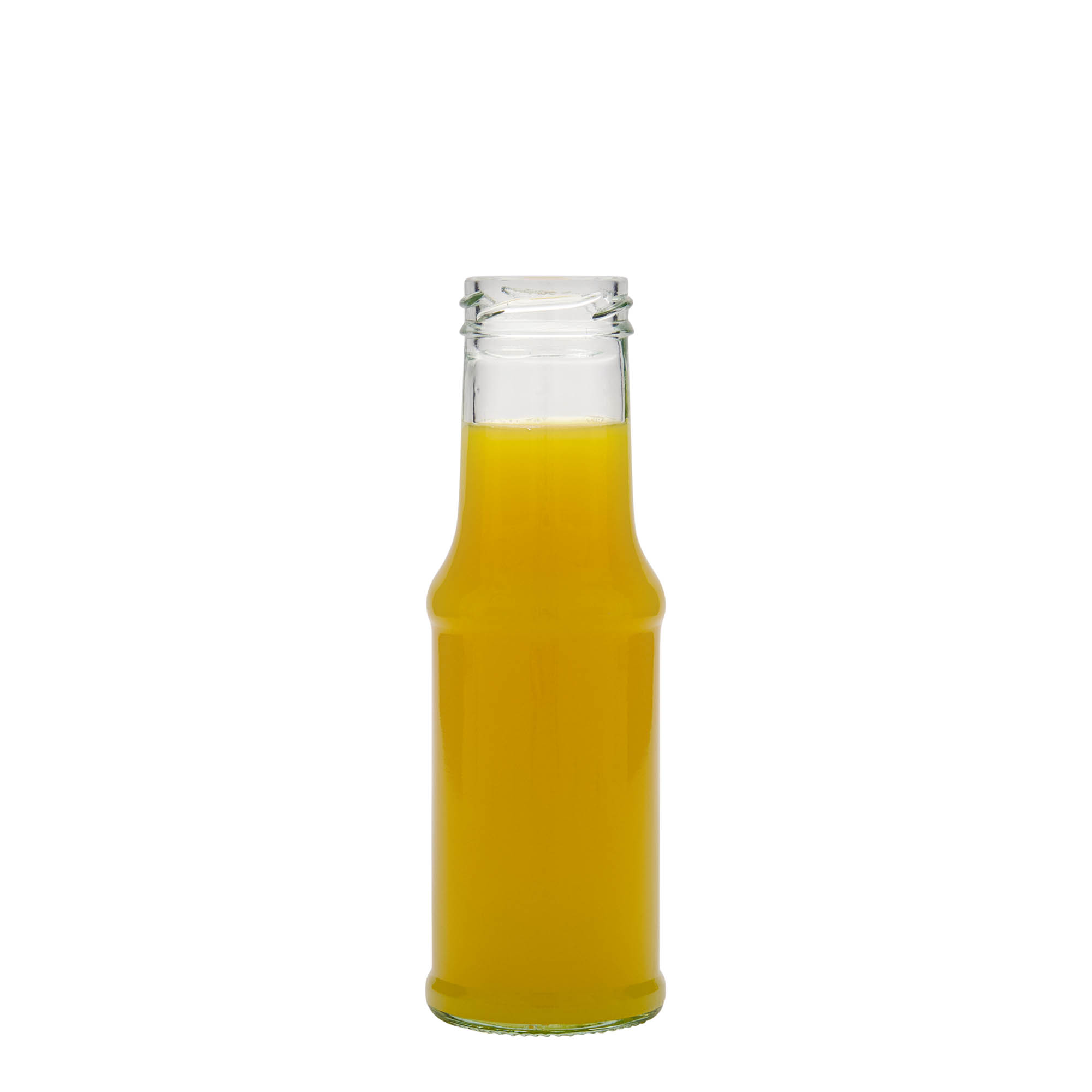 200 ml Sossenflasche, Glas, Mündung: Twist-off (TO 43)
