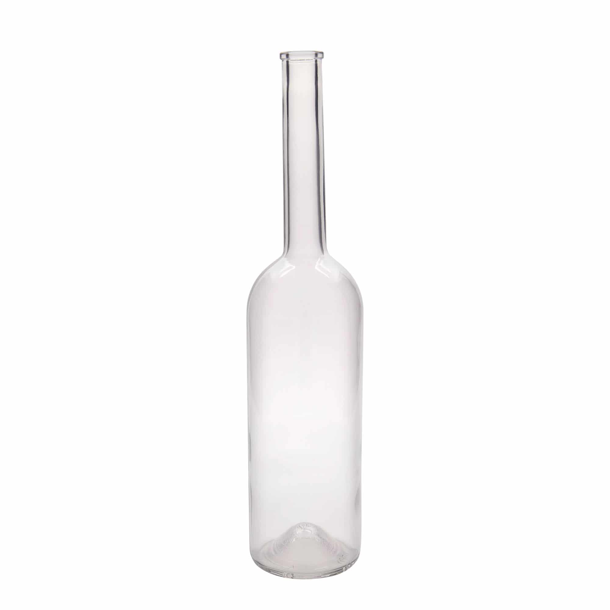 1.000 ml Glasflasche 'Opera', Mündung: Kork 1.000 ml Glasflasche 'Opera', Mündung: Kork