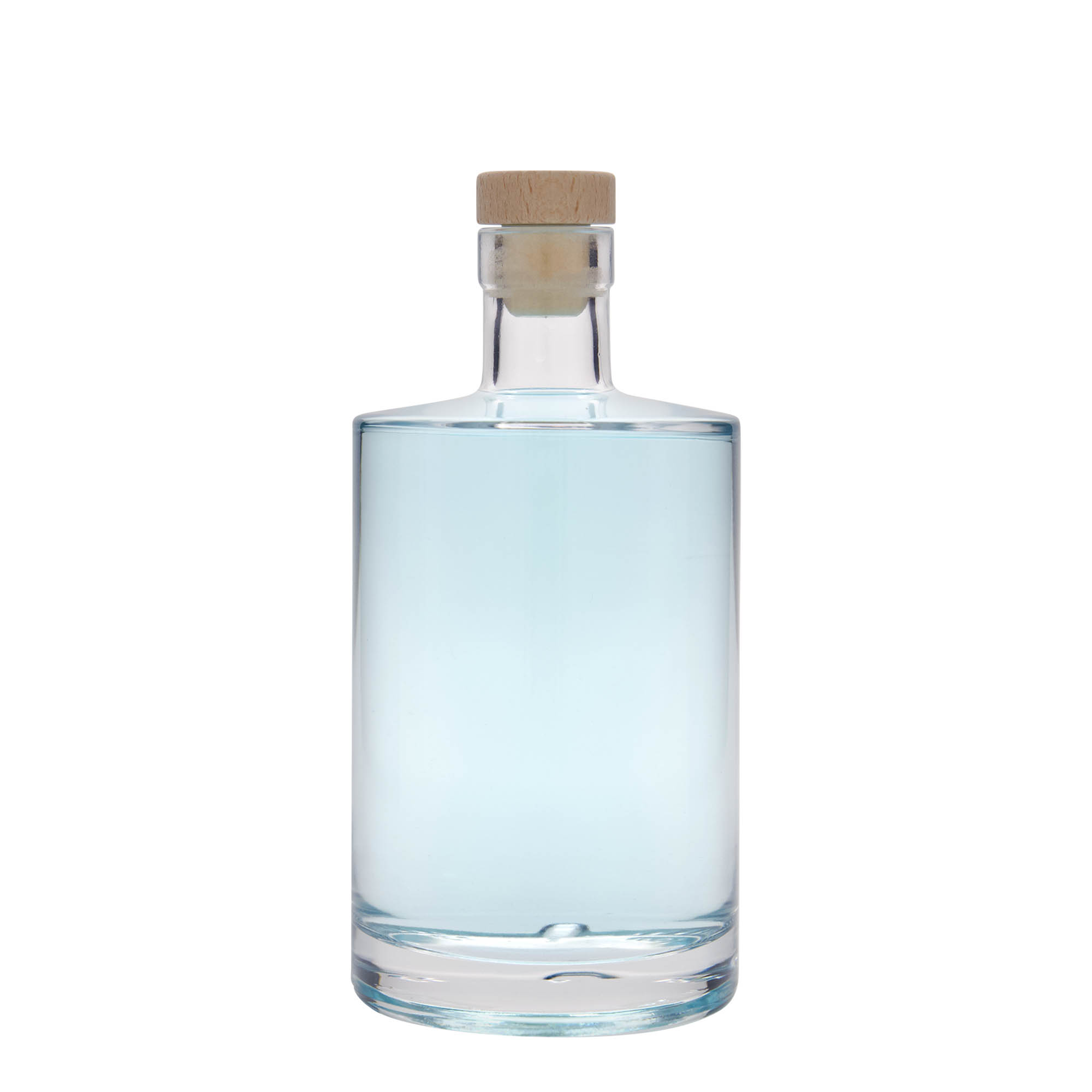 700 ml Glasflasche 'Aventura', Mündung: Kork